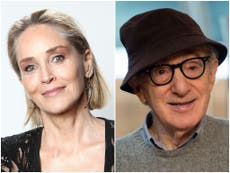 Sharon Stone says she ‘never had untoward experiences’ with Woody Allen