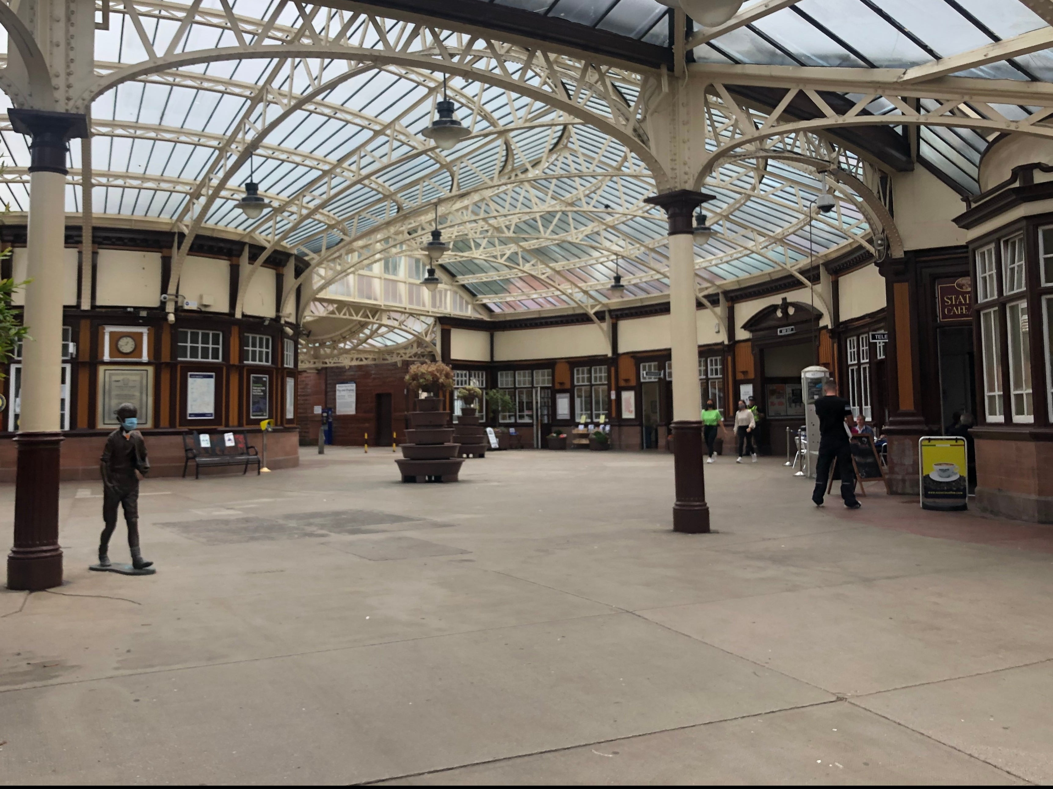 Space available: Wemyss Bay station, west of Glasgow