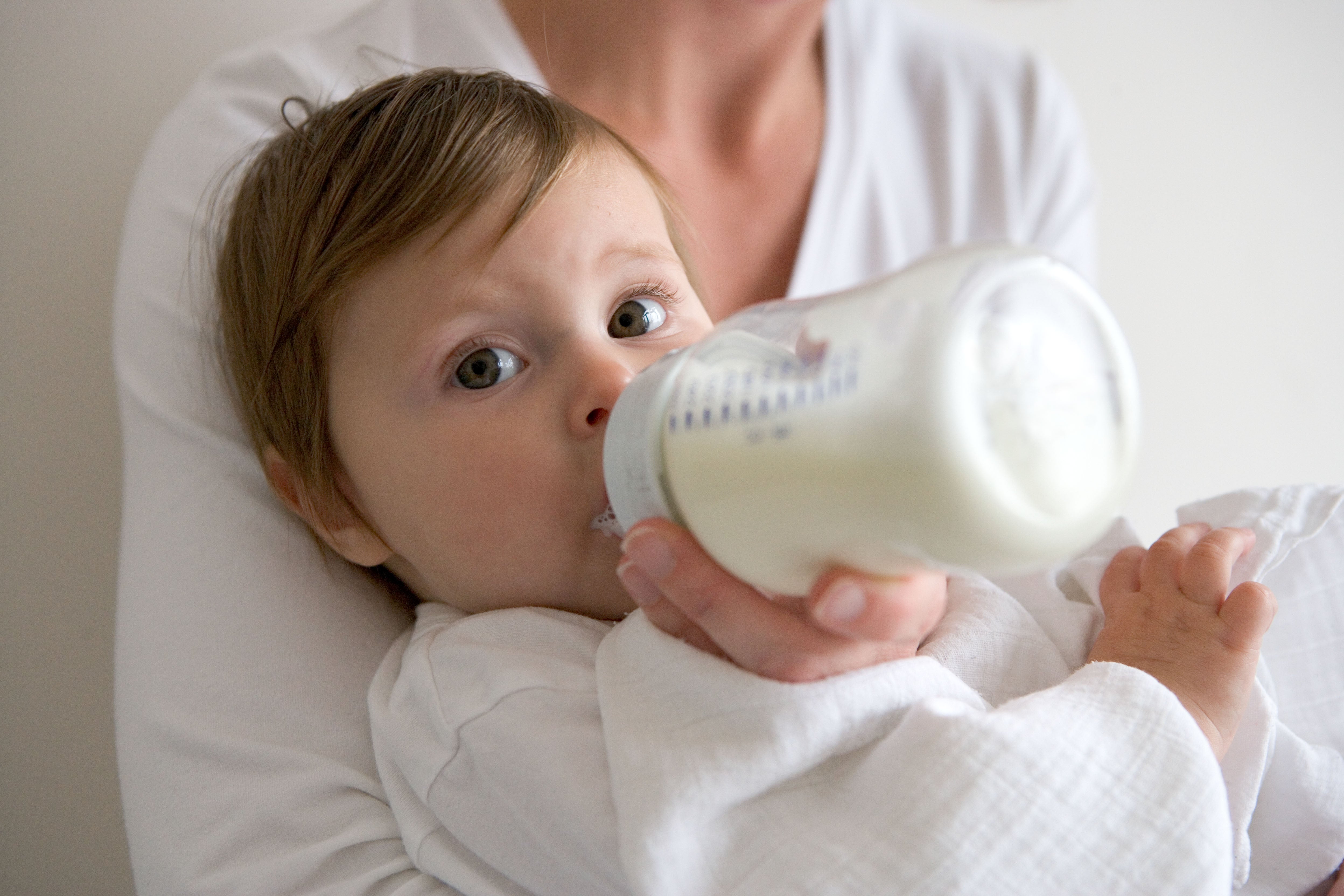 Baby bottle feeding