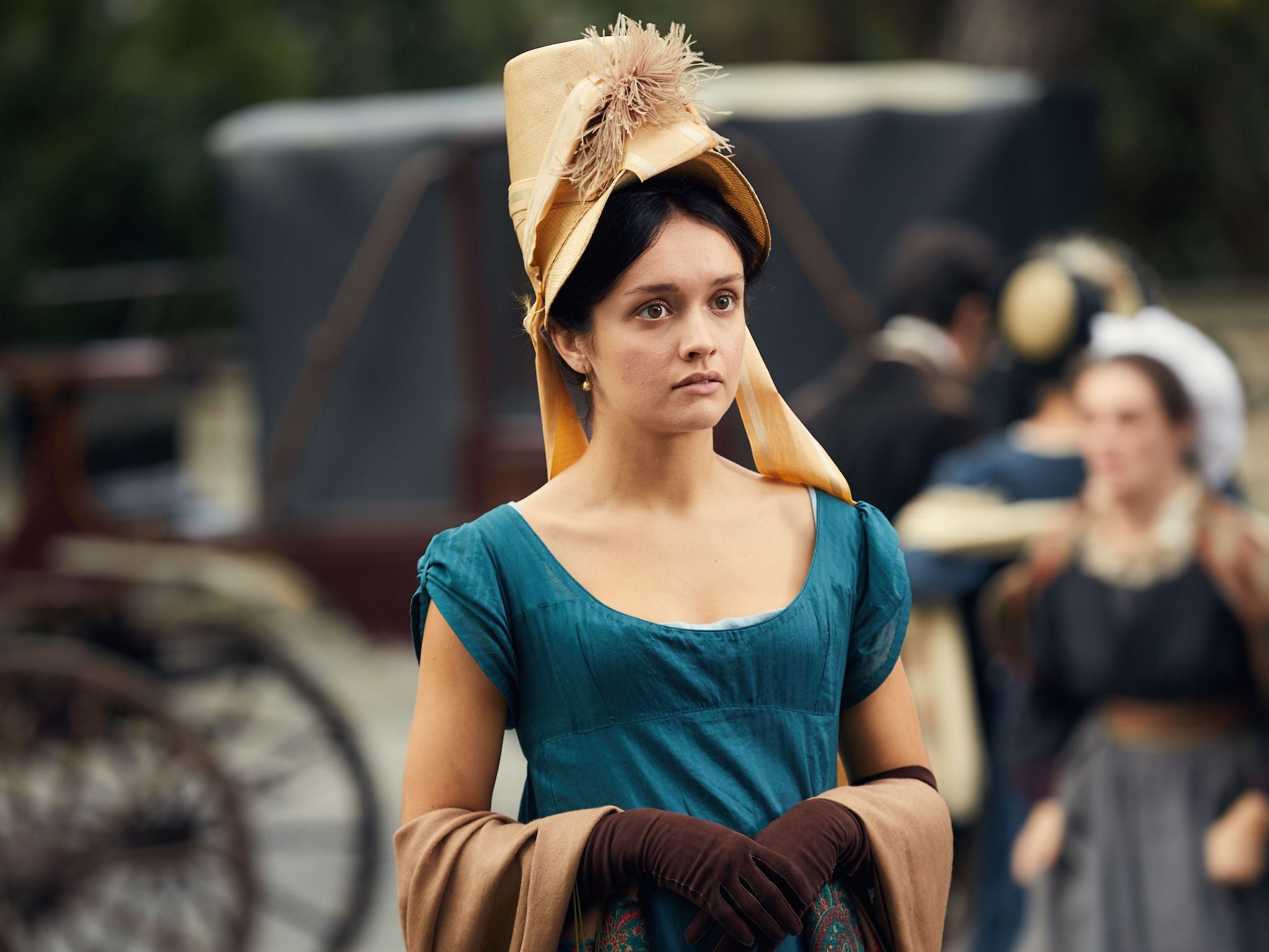 Cooke stars as Wiliam Makepeace Thackeray’s anti-heroine in ITV’s Vanity Fair