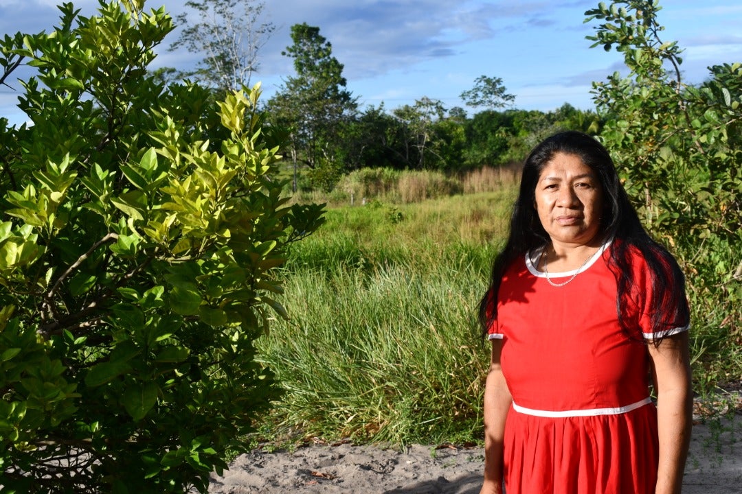 Cecilia Rivas is the leader of the Kariña indigenous people in Venezuela