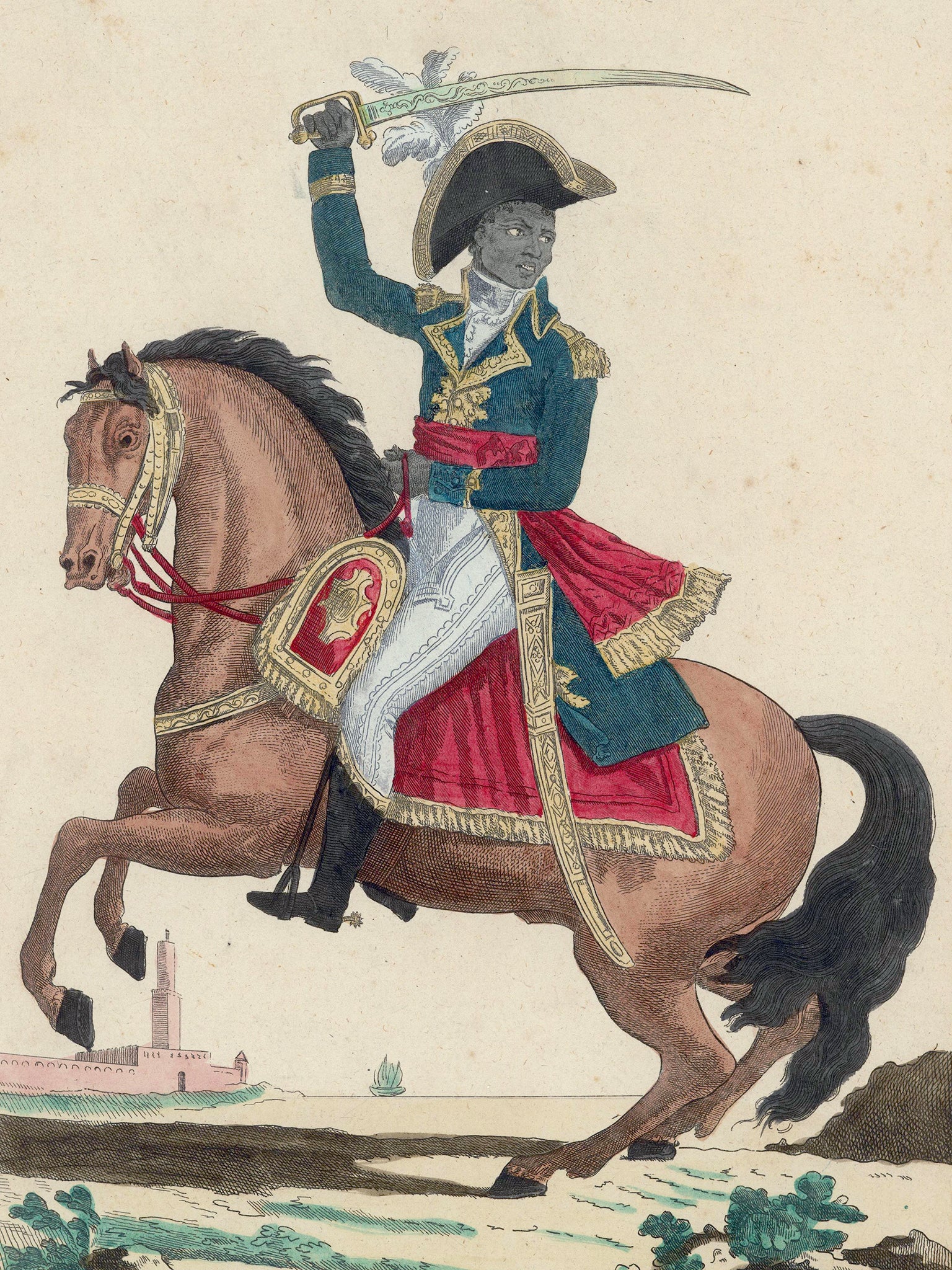 Toussaint Louverture, the leader of the Haitian rebels, remains one of the romanticised heroes of slave resistance