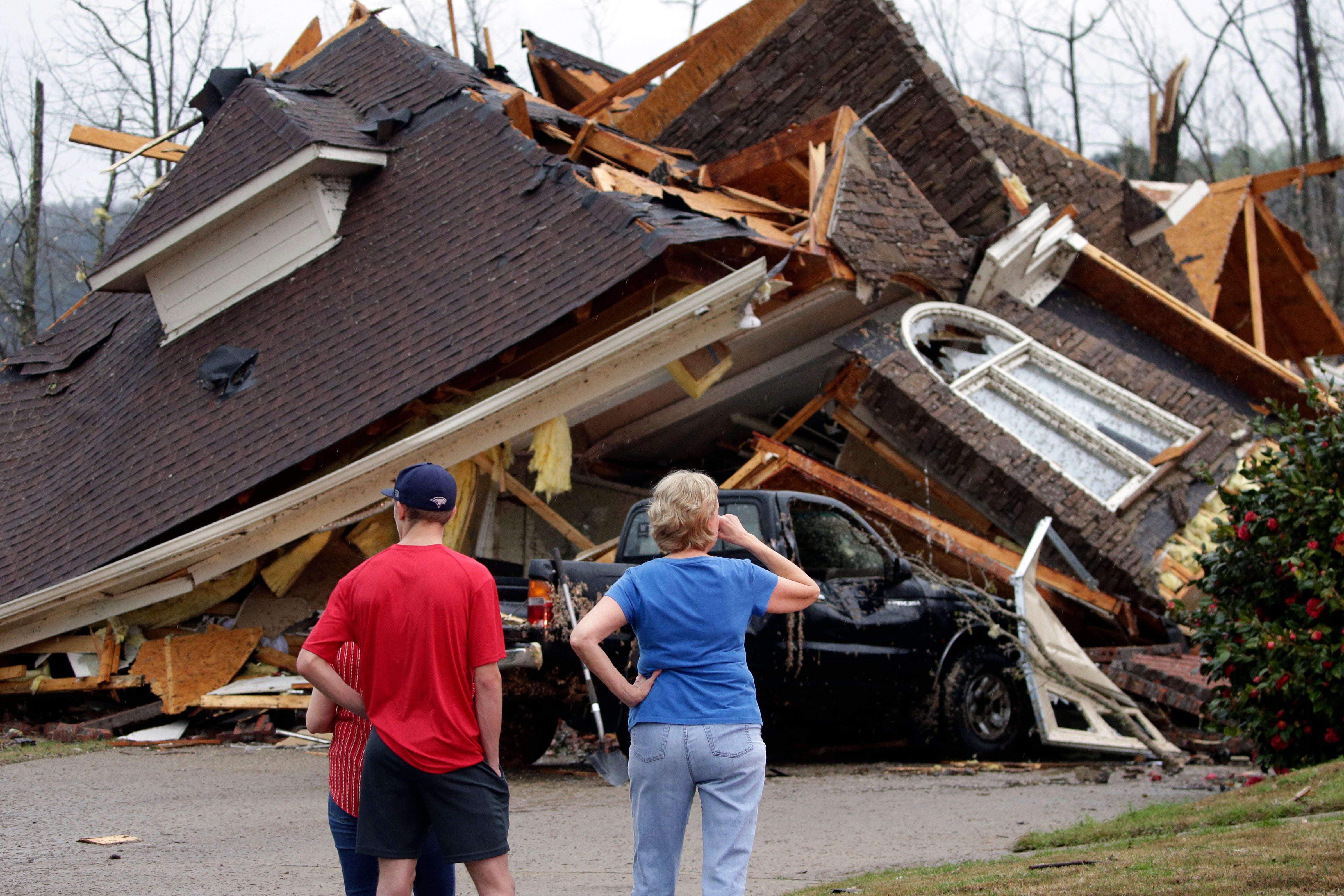 APTOPIX Severe Weather South