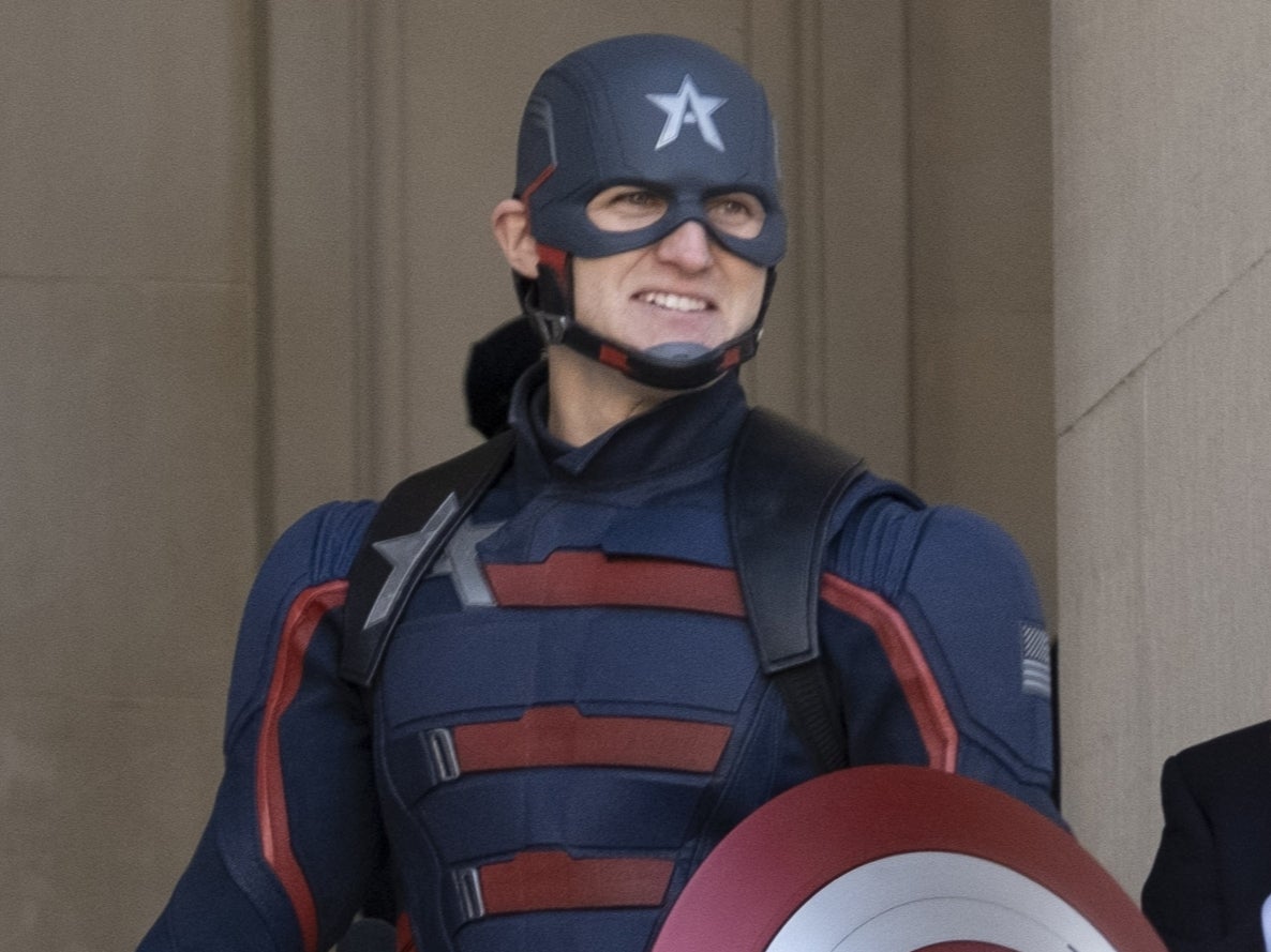 Russell as US Agent in The Falcon and the Winter Soldier on Disney Plus