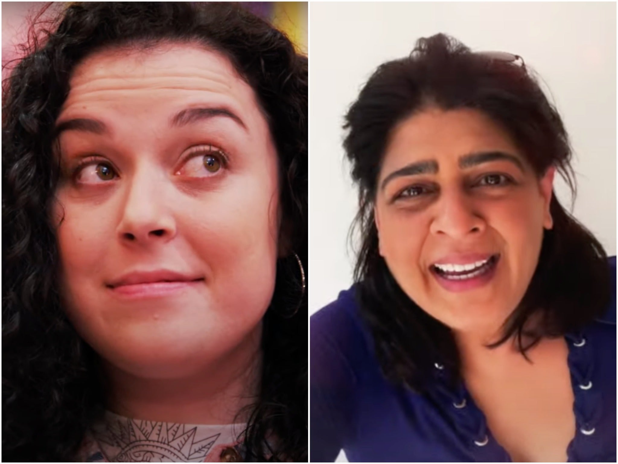 Dani Harmer as Tracy Beaker and Nisha Nayar in the ‘Someday’ video