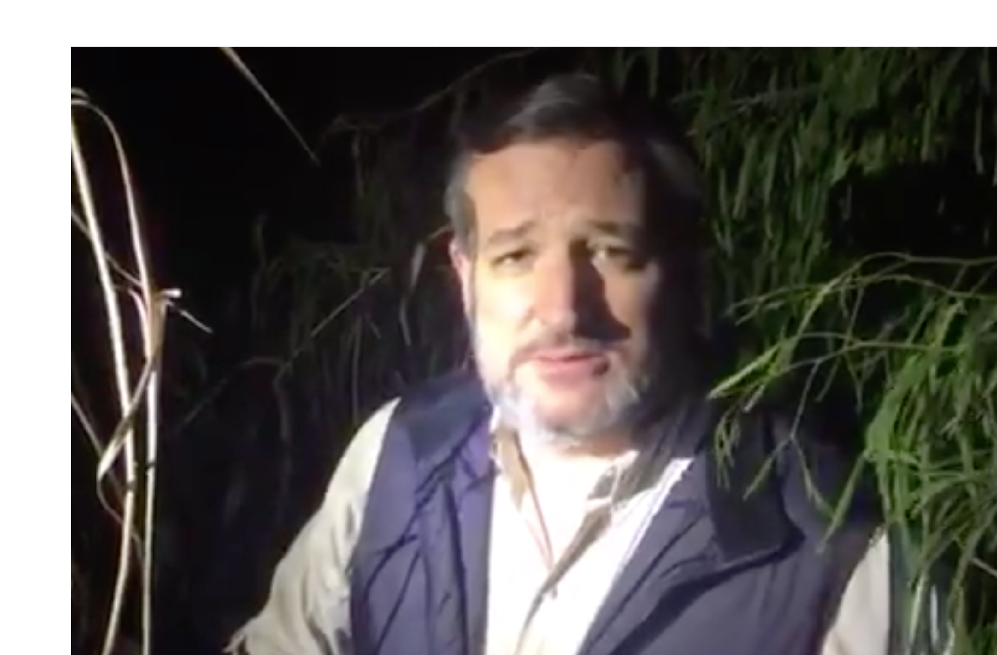 Ted Cruz accused Joe Biden of sanctioning lawless chaos on US-Mexico border