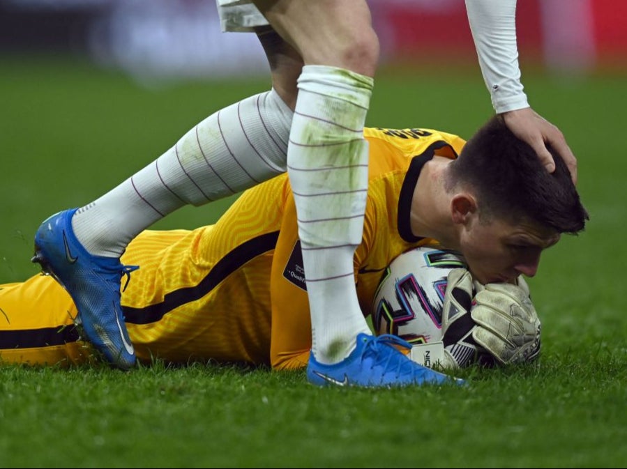 Nick Pope was rarely called into action