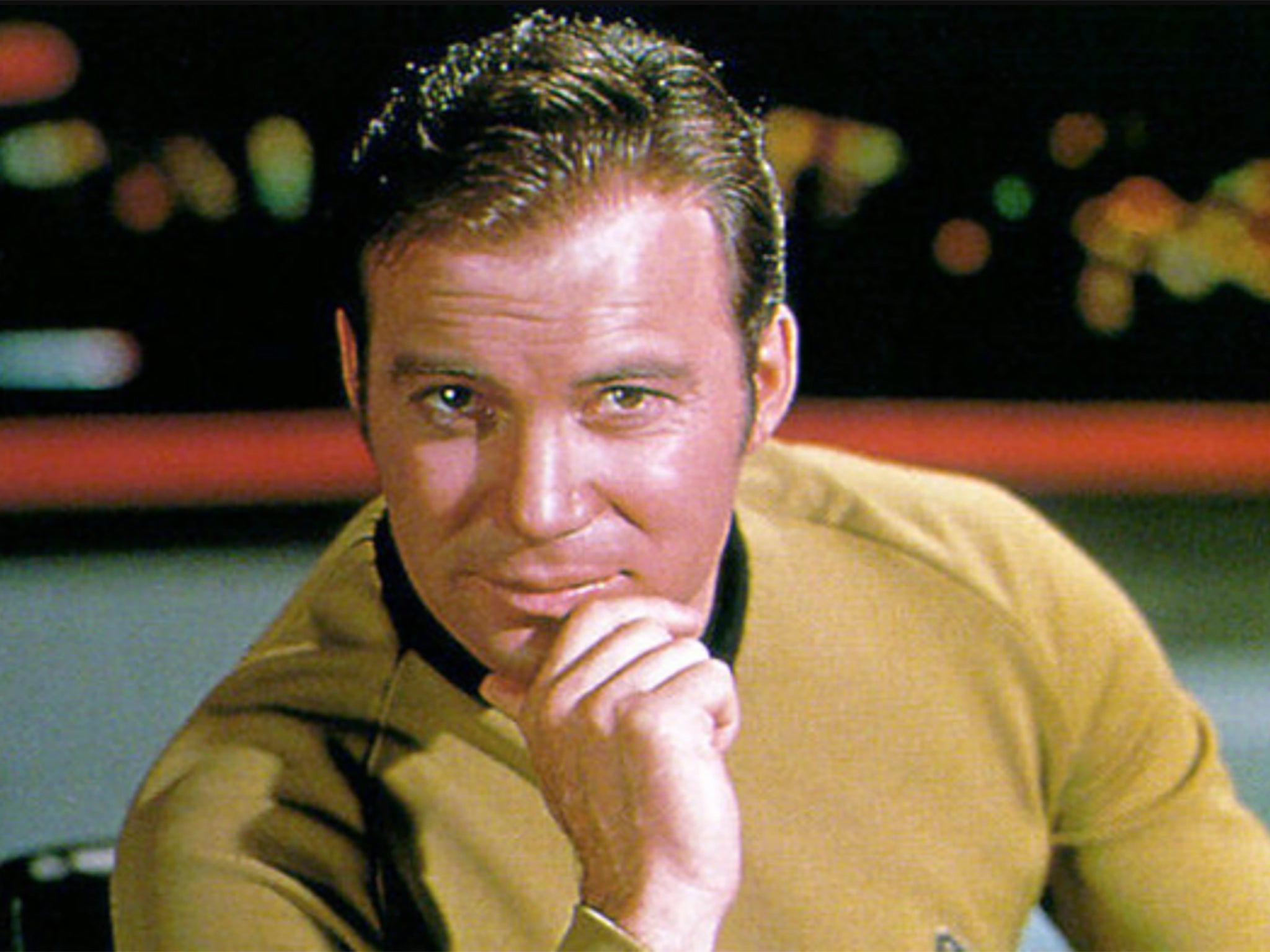 William Shatner as Star Trek’s Captain Kirk