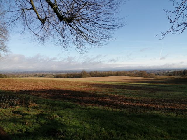 <p>Shotover Hill offers stunning views over Oxfordshire </p>