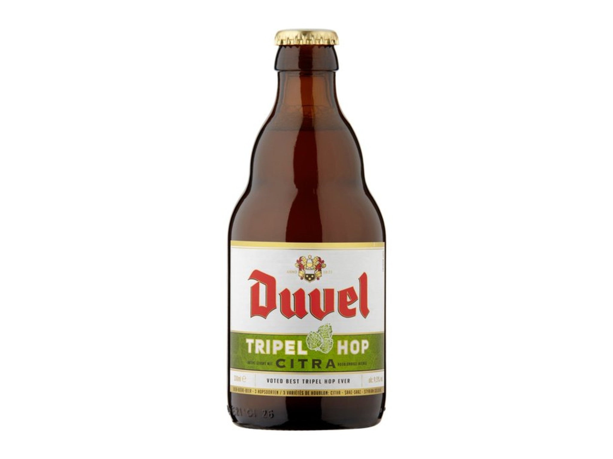 Duvel tripel hop citra, 9.5%, 330ml indybest