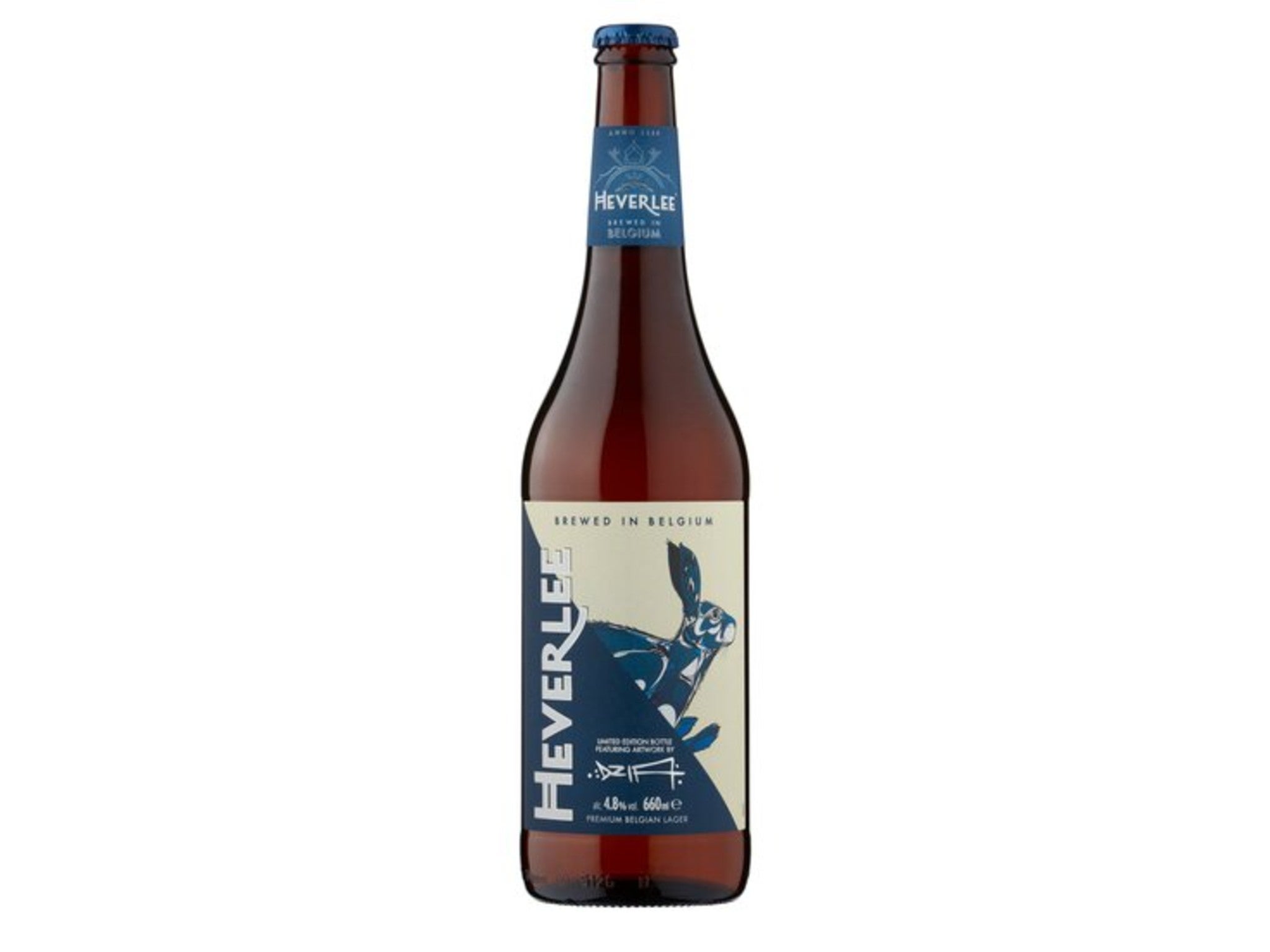 Heverlee belgian pilsner lager, 4.8%, 660ml indybest