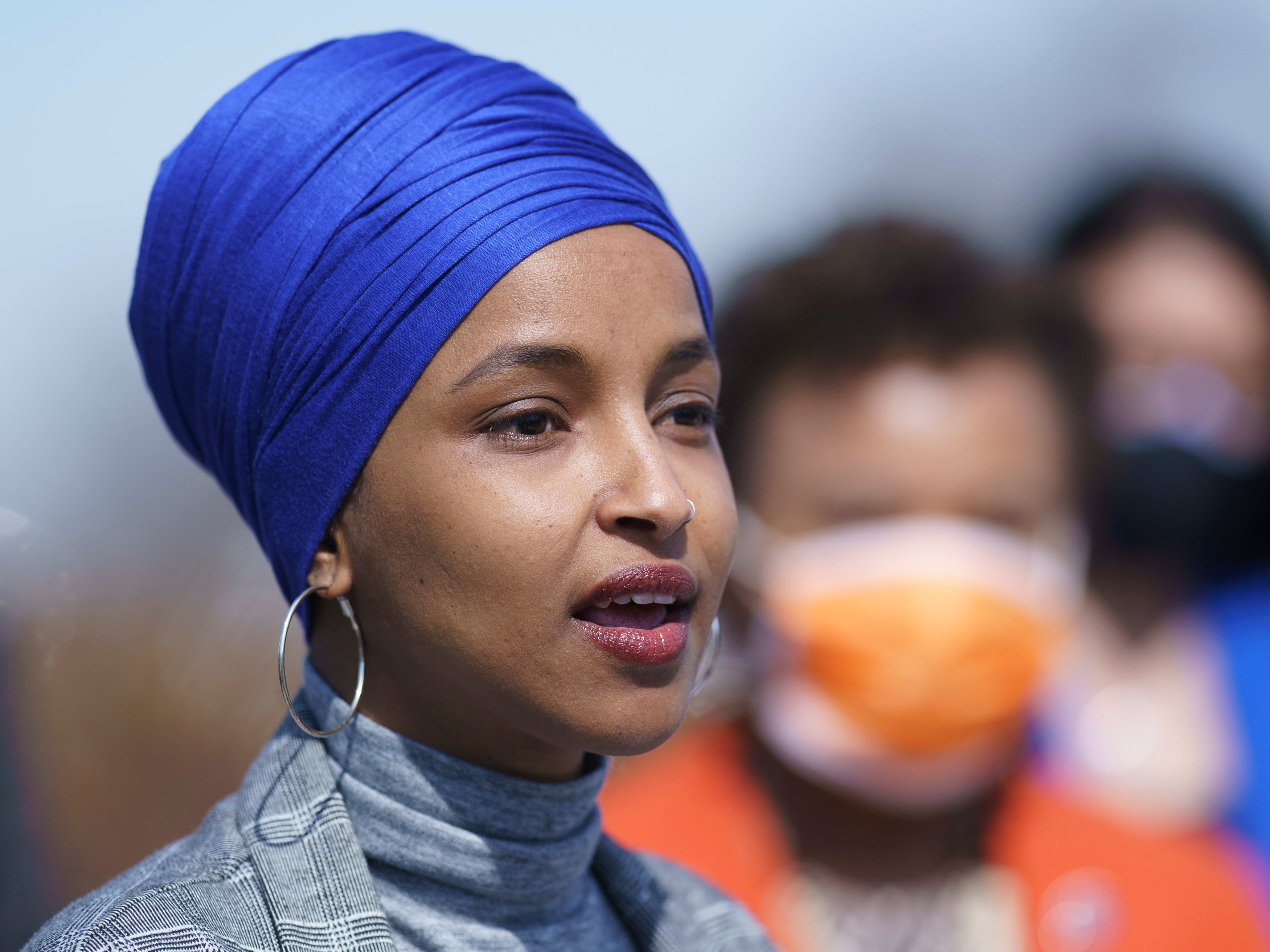 US Congresswoman Ilhan Omar of Minnesota.