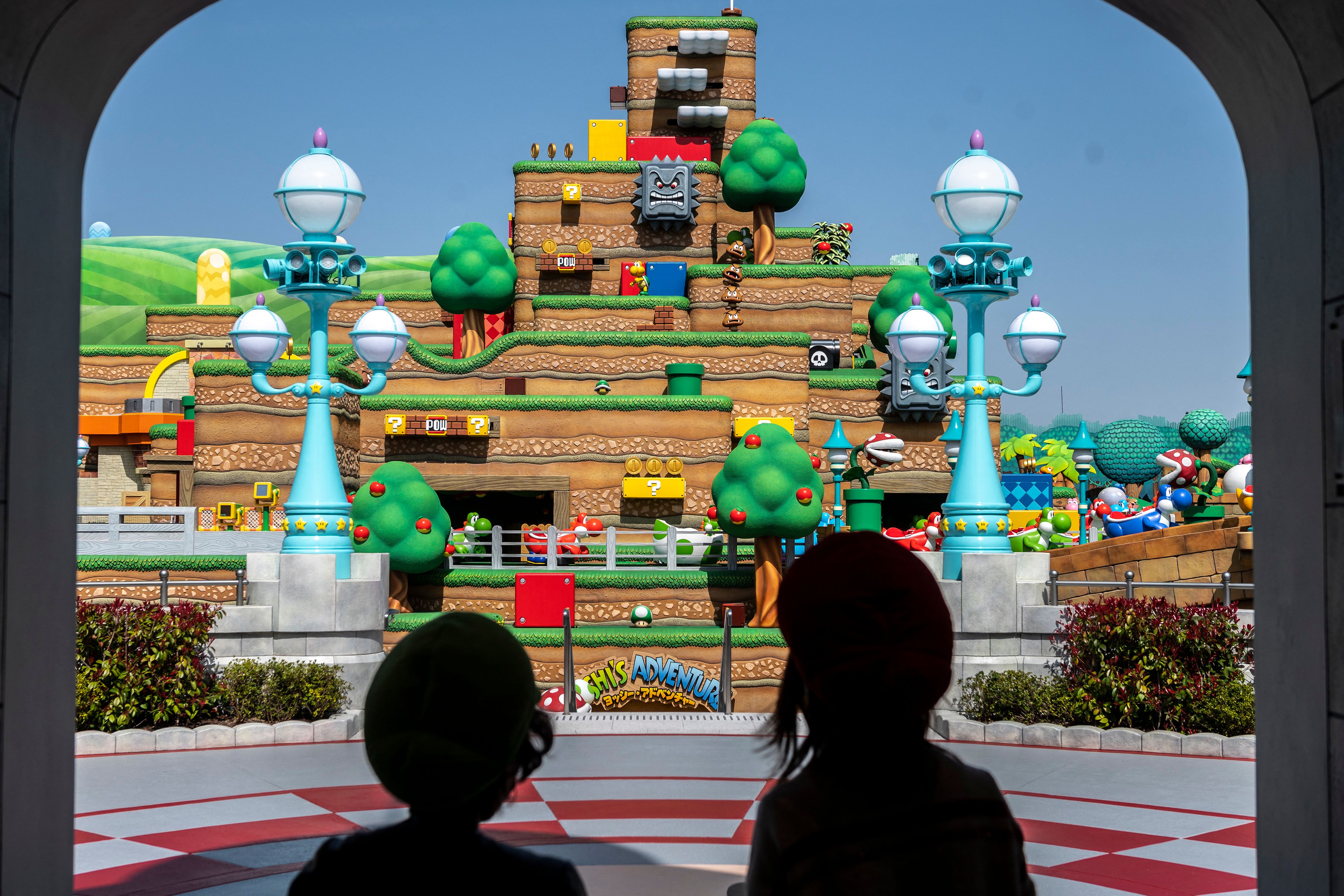 Super Nintendo World was meant to open in time for the Olympic Games in Japan before the pandemic delayed both events