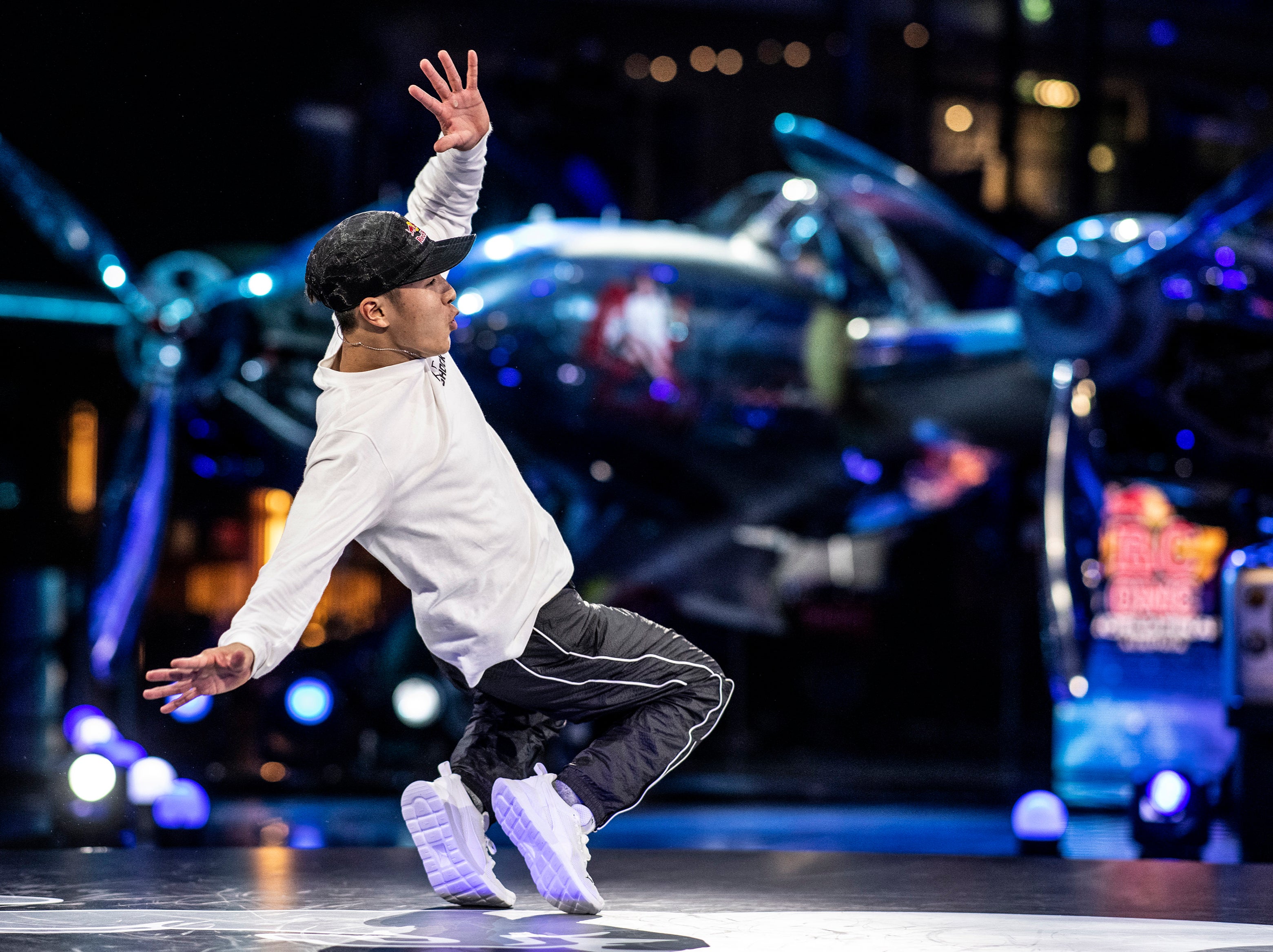 Shigekix of Japan competes during the Red Bull BC One World Final