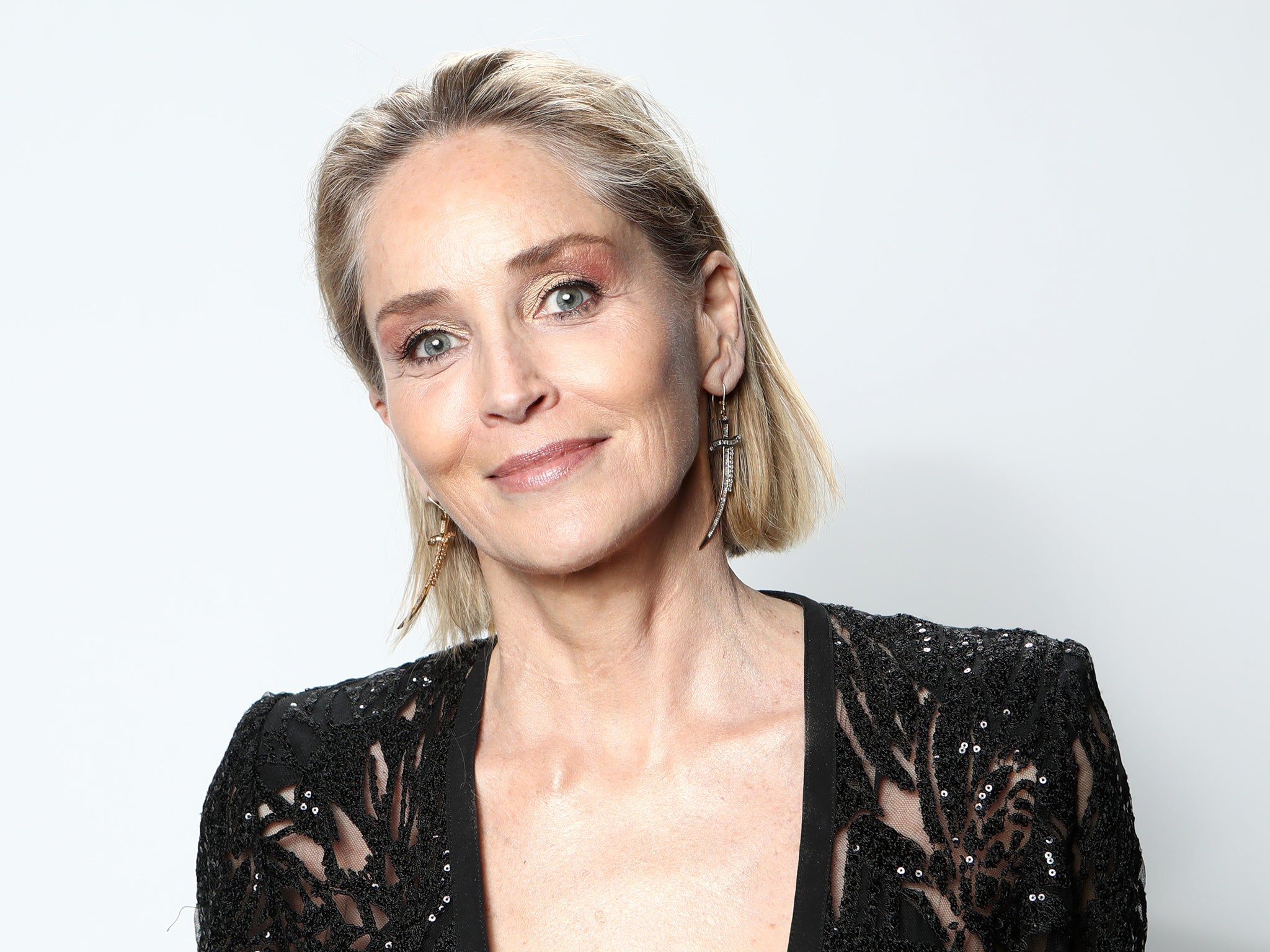 Sharon Stone at an event in 2020