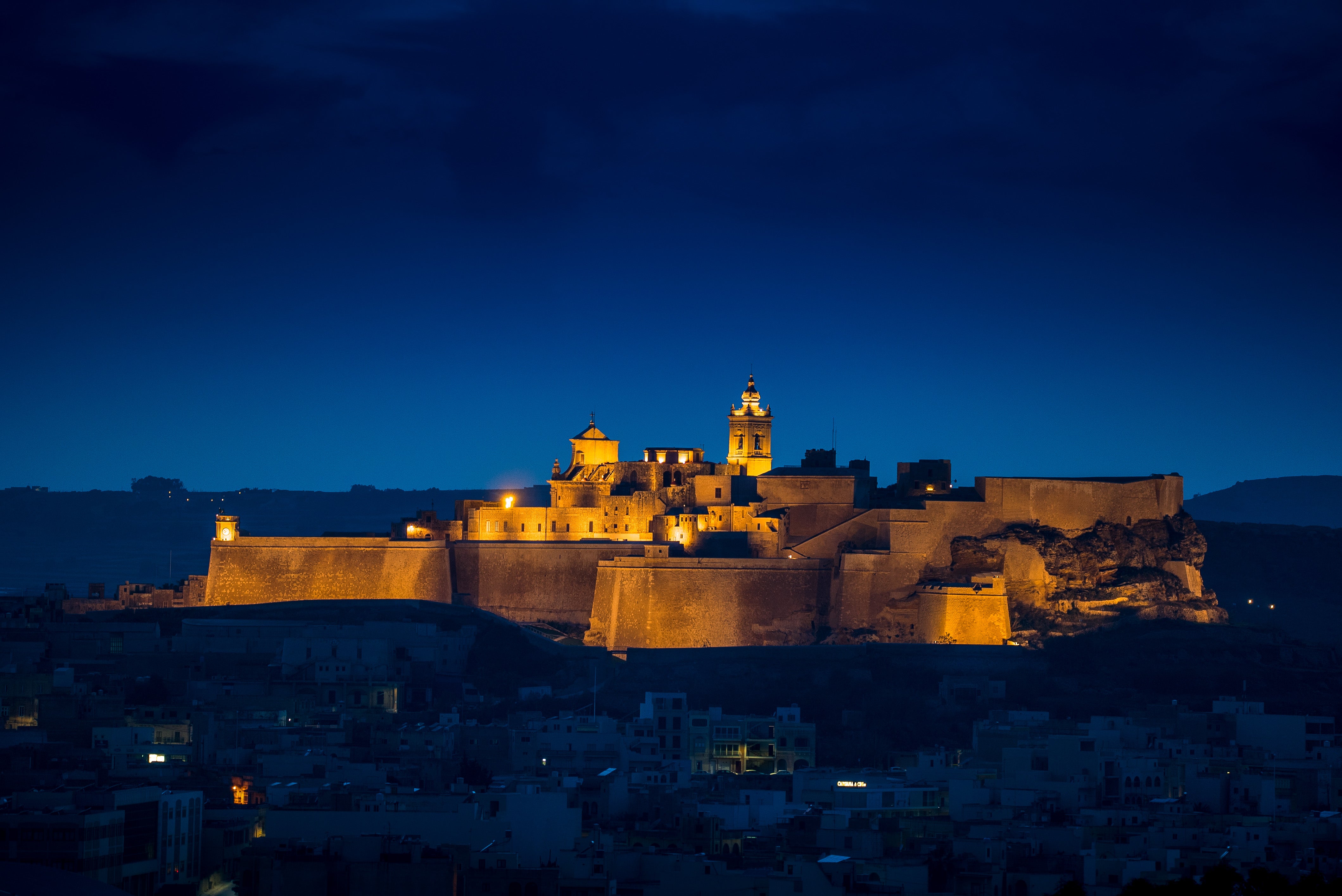 The Cittadella by night