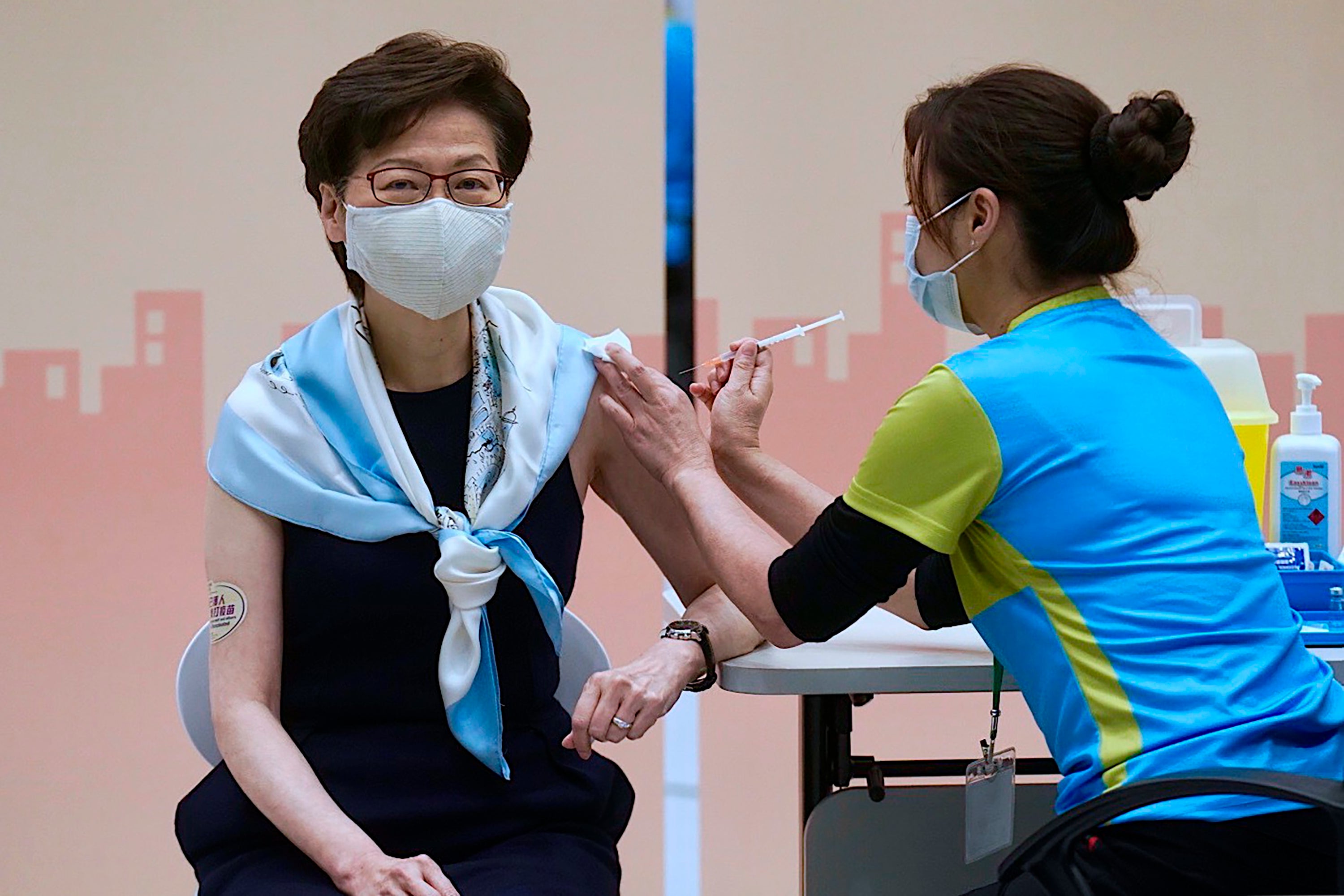 Virus Outbreak Hong Kong Vaccine