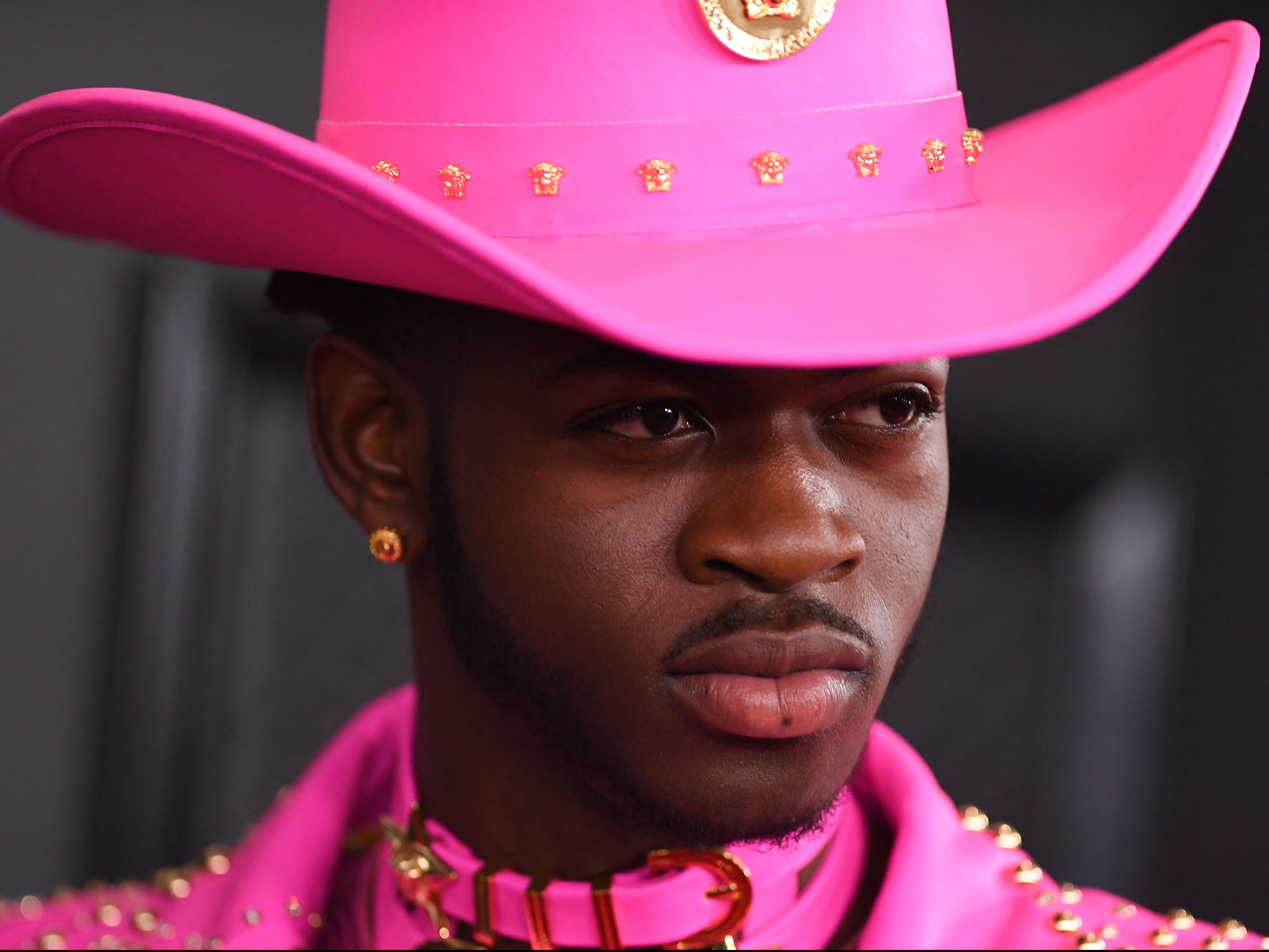 Rapper Lil Nas X arrives for the 62nd Annual Grammy Awards in Los Angeles