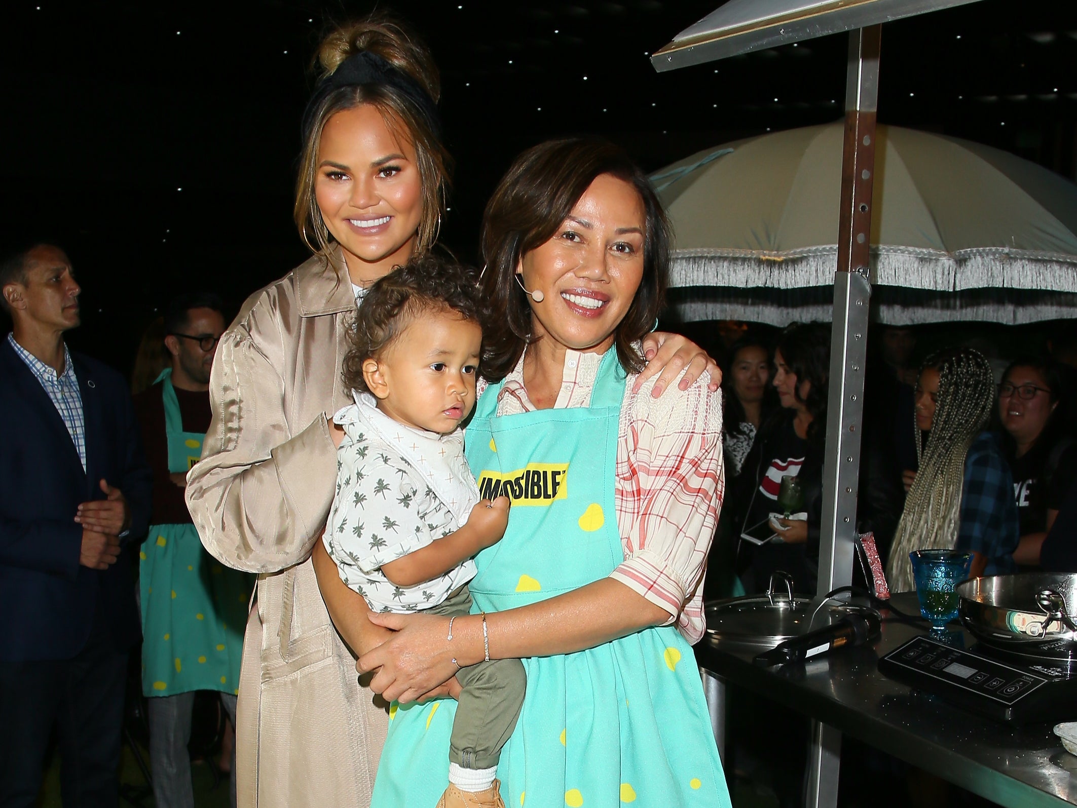 Chrissy Teigen’s mom dedicates cookbook to late grandson Jack