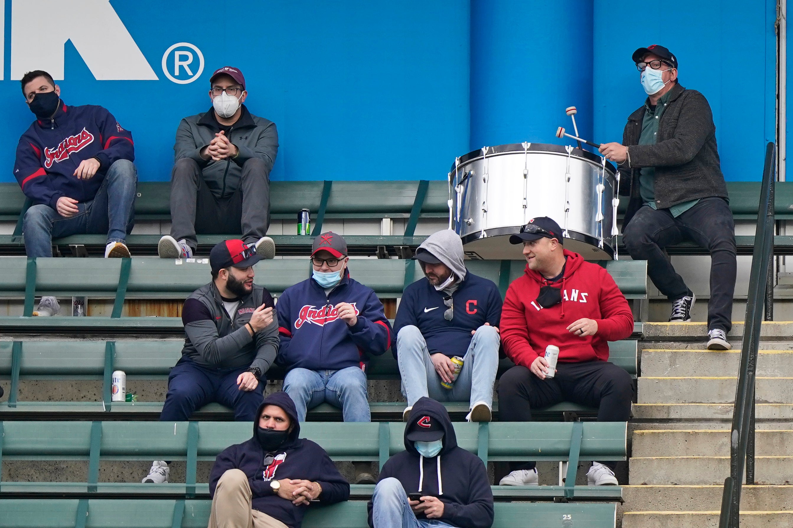 Indians Drummer Baseball