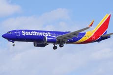 Southwest flight attendant loses two teeth in onboard assault