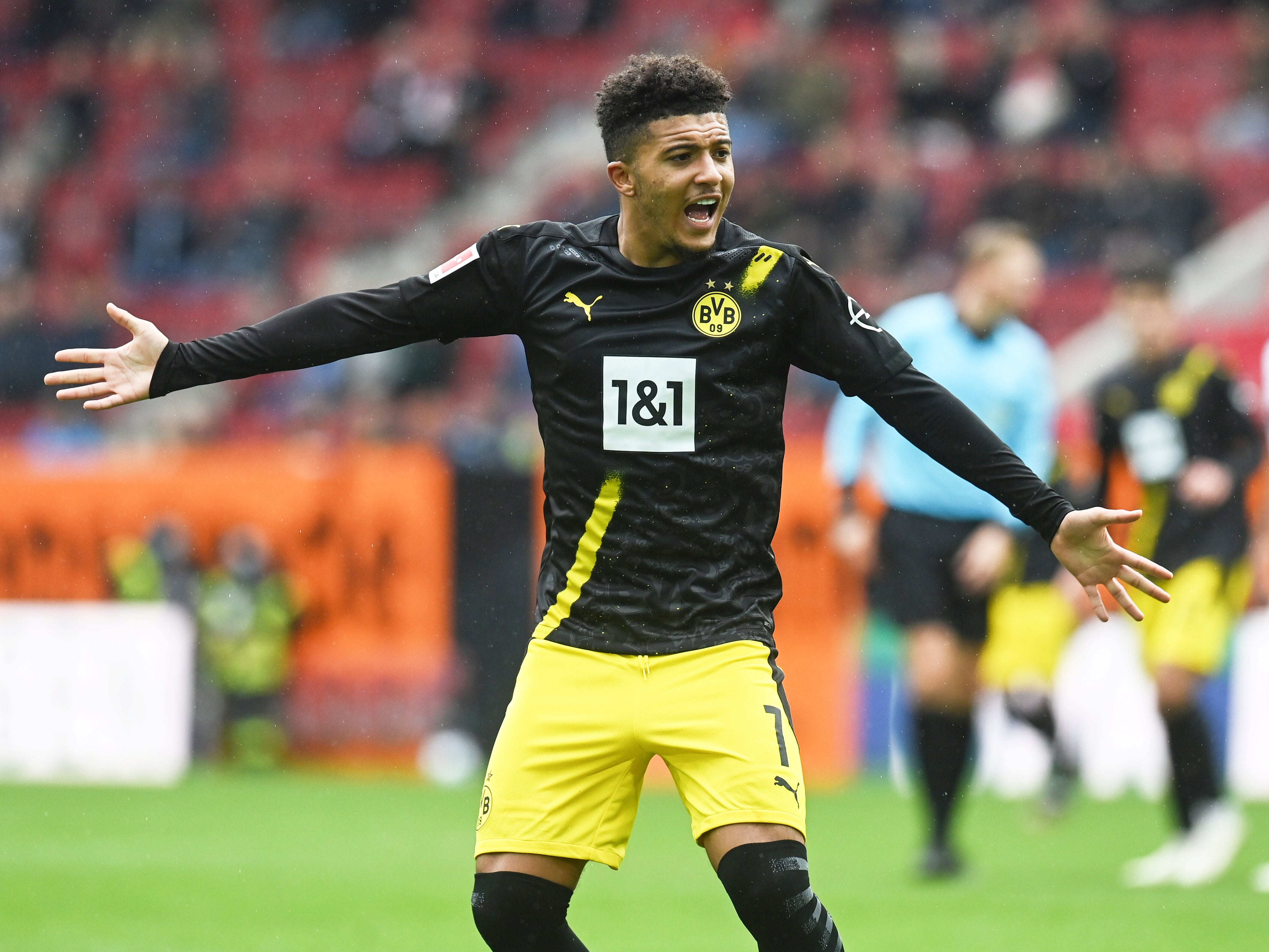 Borussia Dortmund winger Jadon Sancho