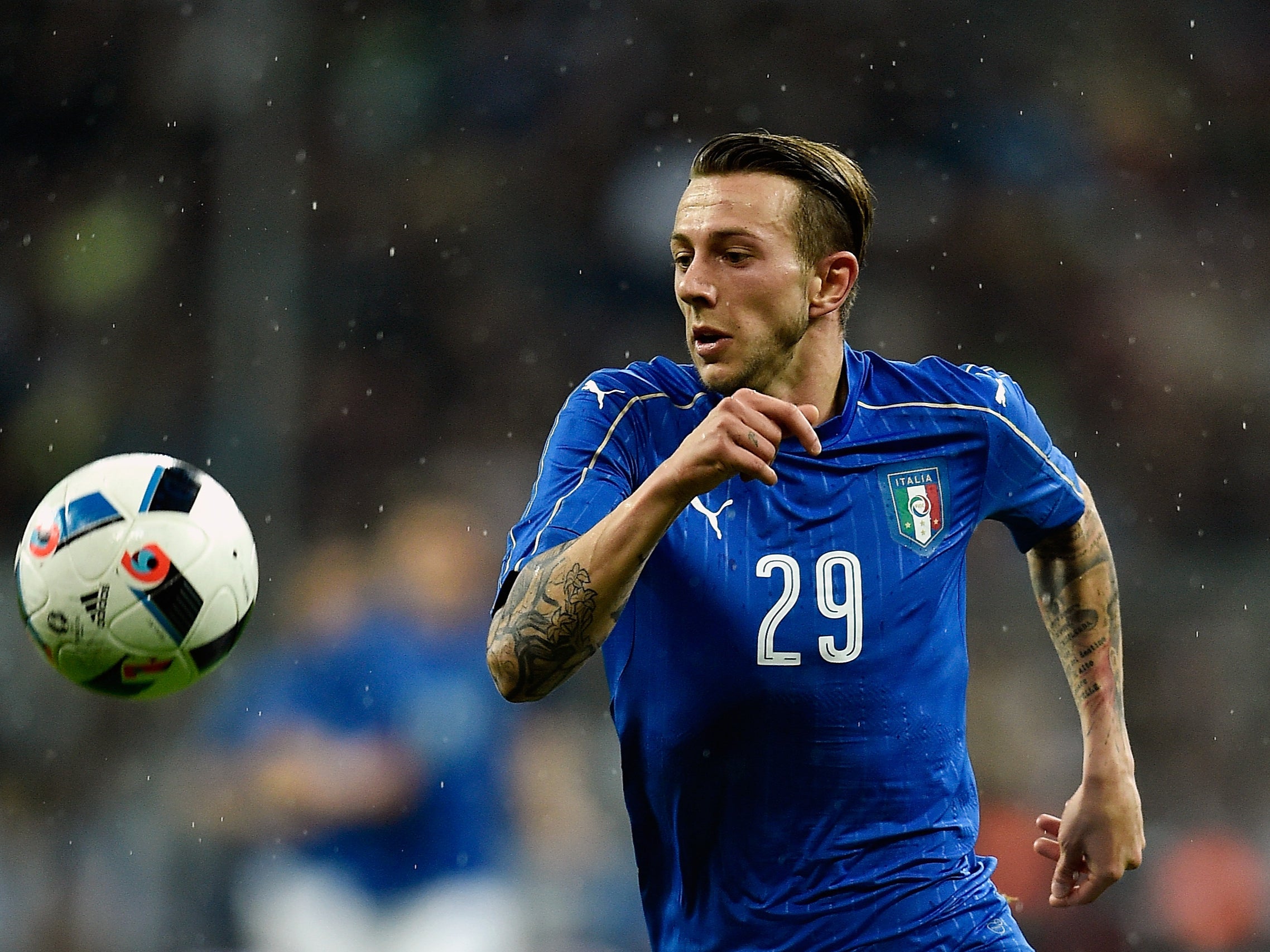 Italy and Juventus forward Federico Bernadeschi