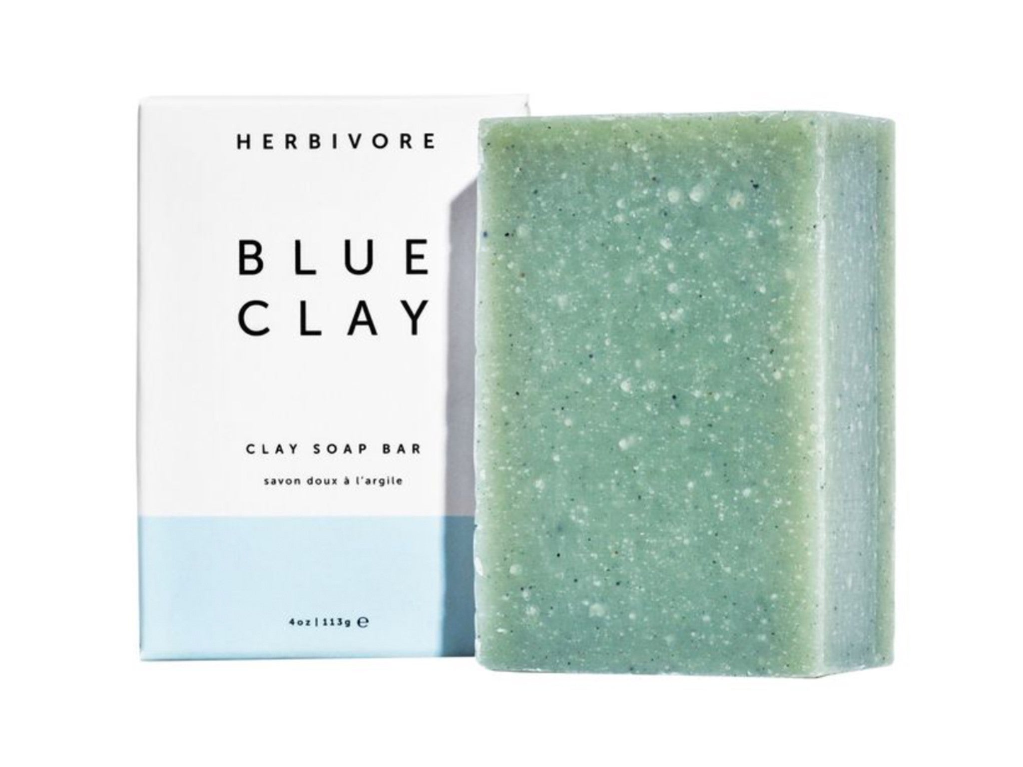 Herbivore blue clay cleansing bar soap indybest