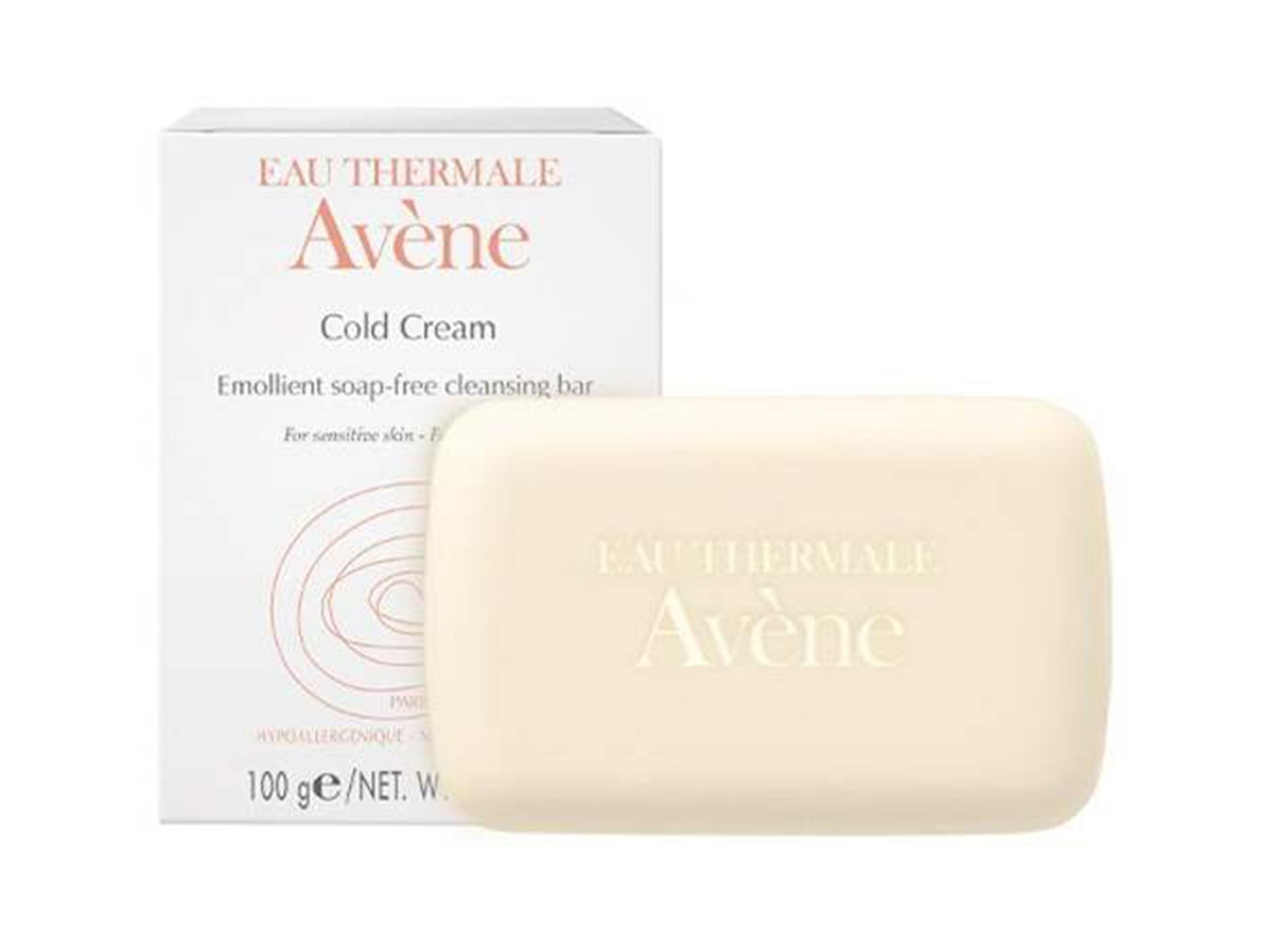 Eau Thermale Avène ultra-rich cleansing bar with cold cream  indybest