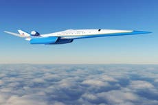 Images revealed of supersonic jet that could be the next Air Force One