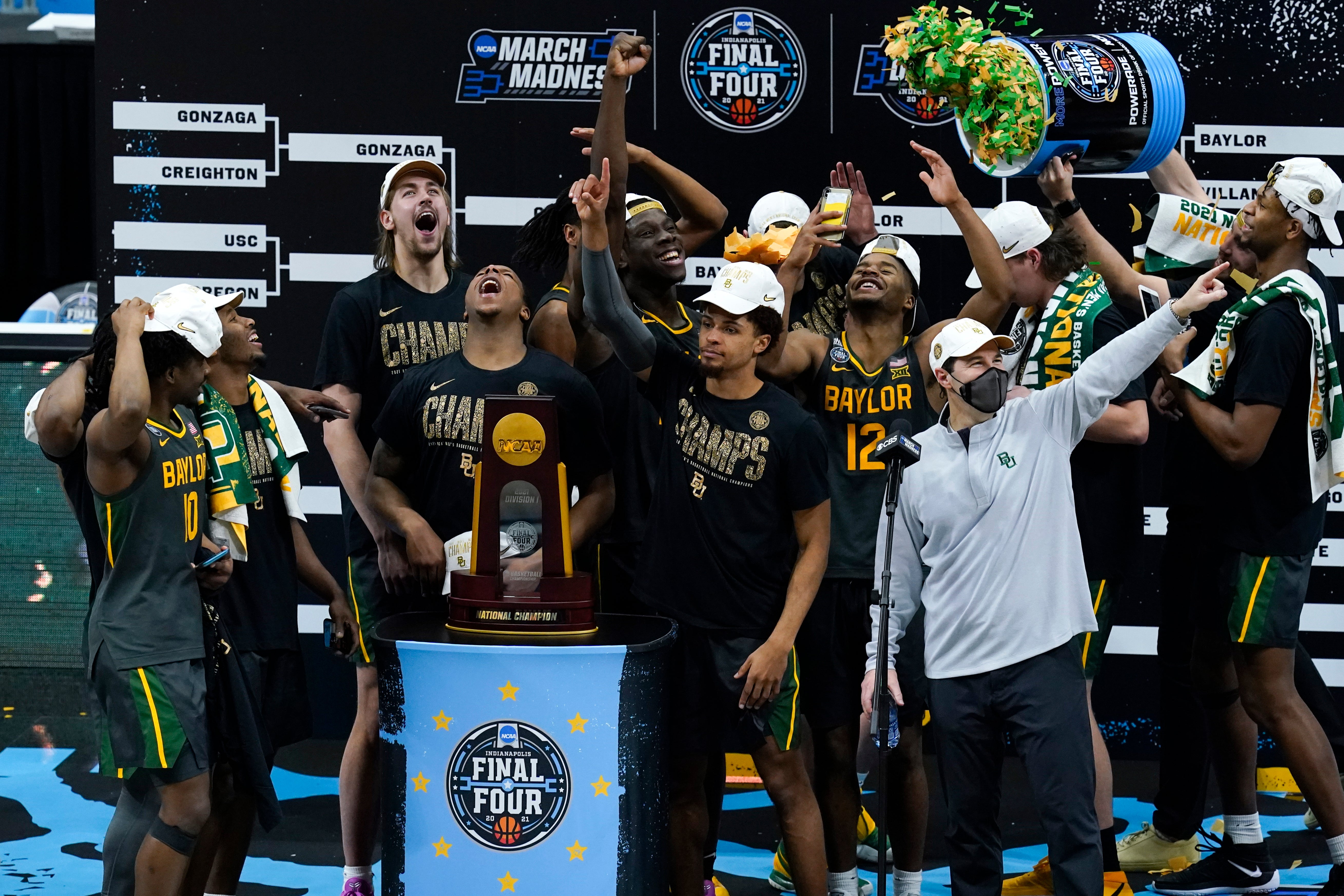 APTOPIX NCAA Final Four Baylor Gonzaga Basketball