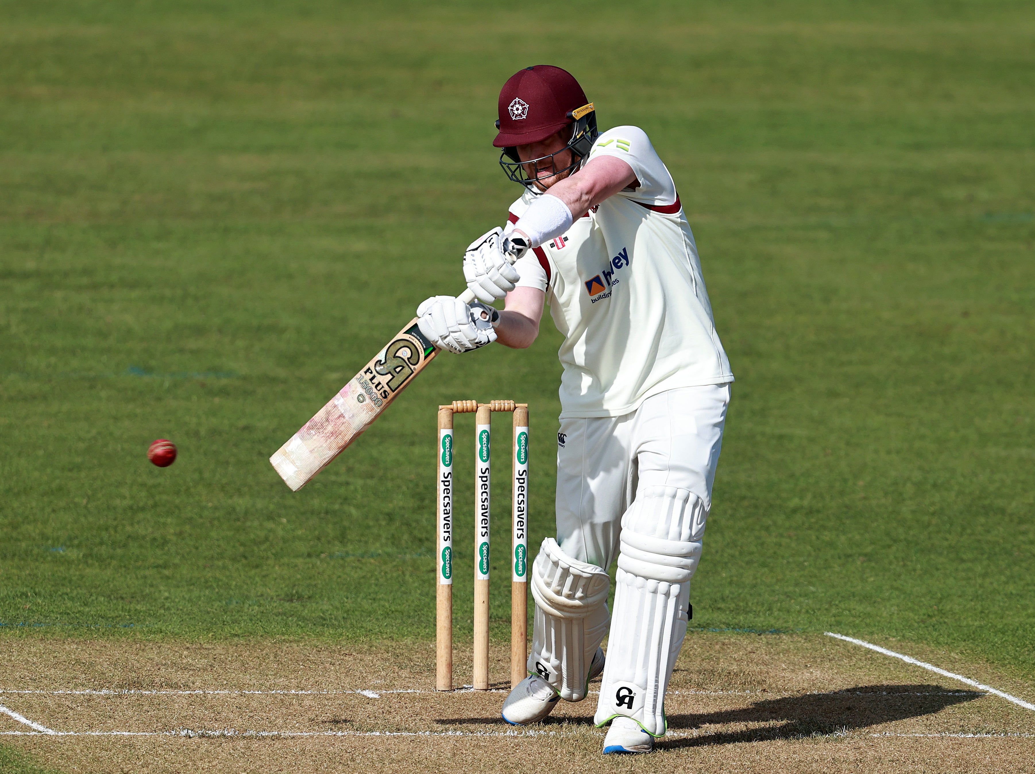 Josh Cobb in action during a pre-season warm-up match