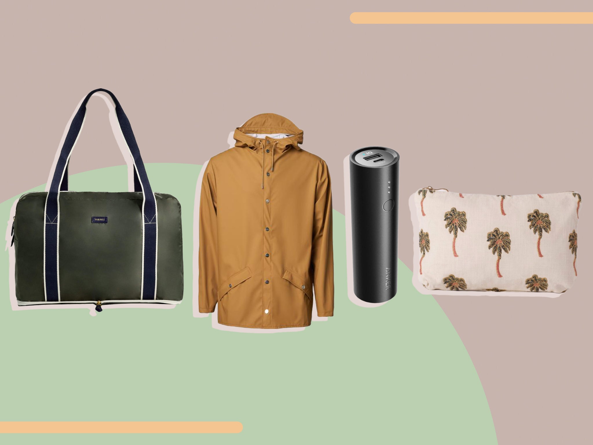 From raincoats to games, get your packing list in order