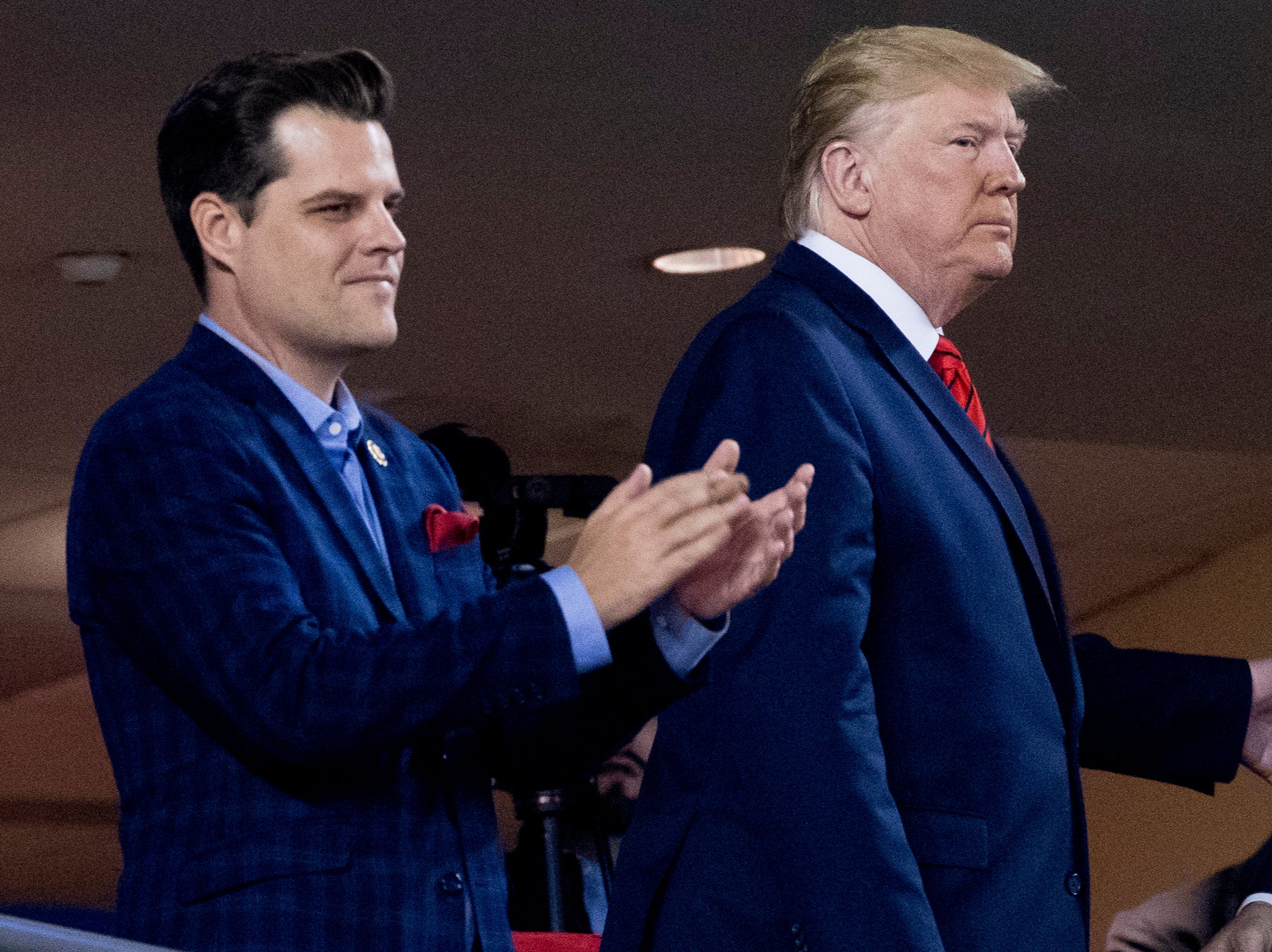 Donald Trump has spoken out in support of Matt Gaetz