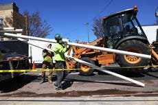 ‘I’m sick and tired of ordinary people being fleeced’: Biden defends infrastructure plan against GOP critics
