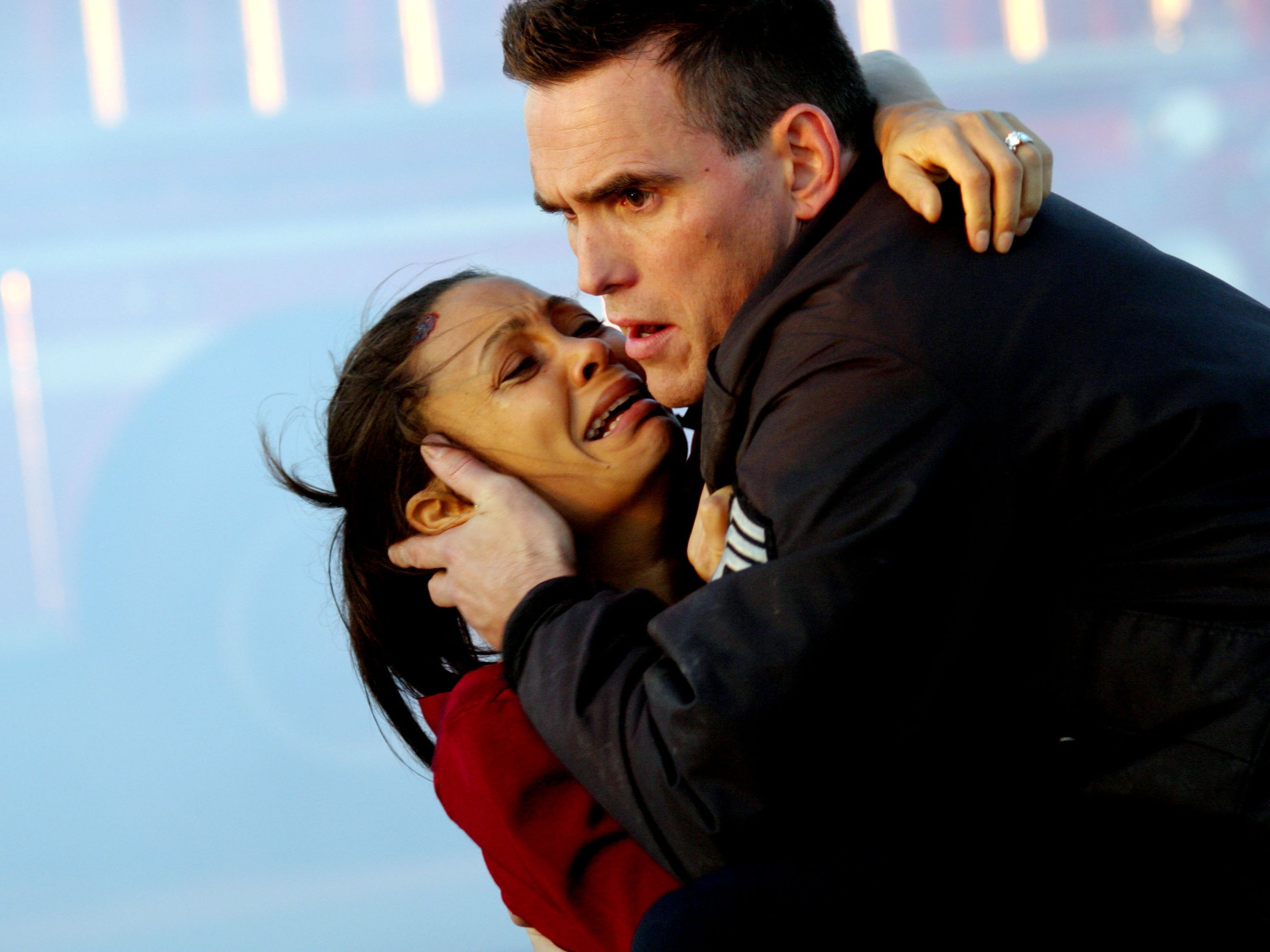 Thandiwe Newton and Matt Dillon in ‘Crash’