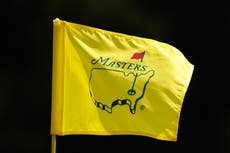 How to watch The Masters 2021: TV channel, streaming and everything you need to know