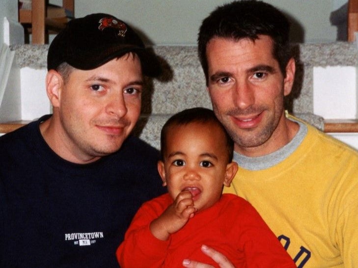 Pete, Kevin and Danny in 2001