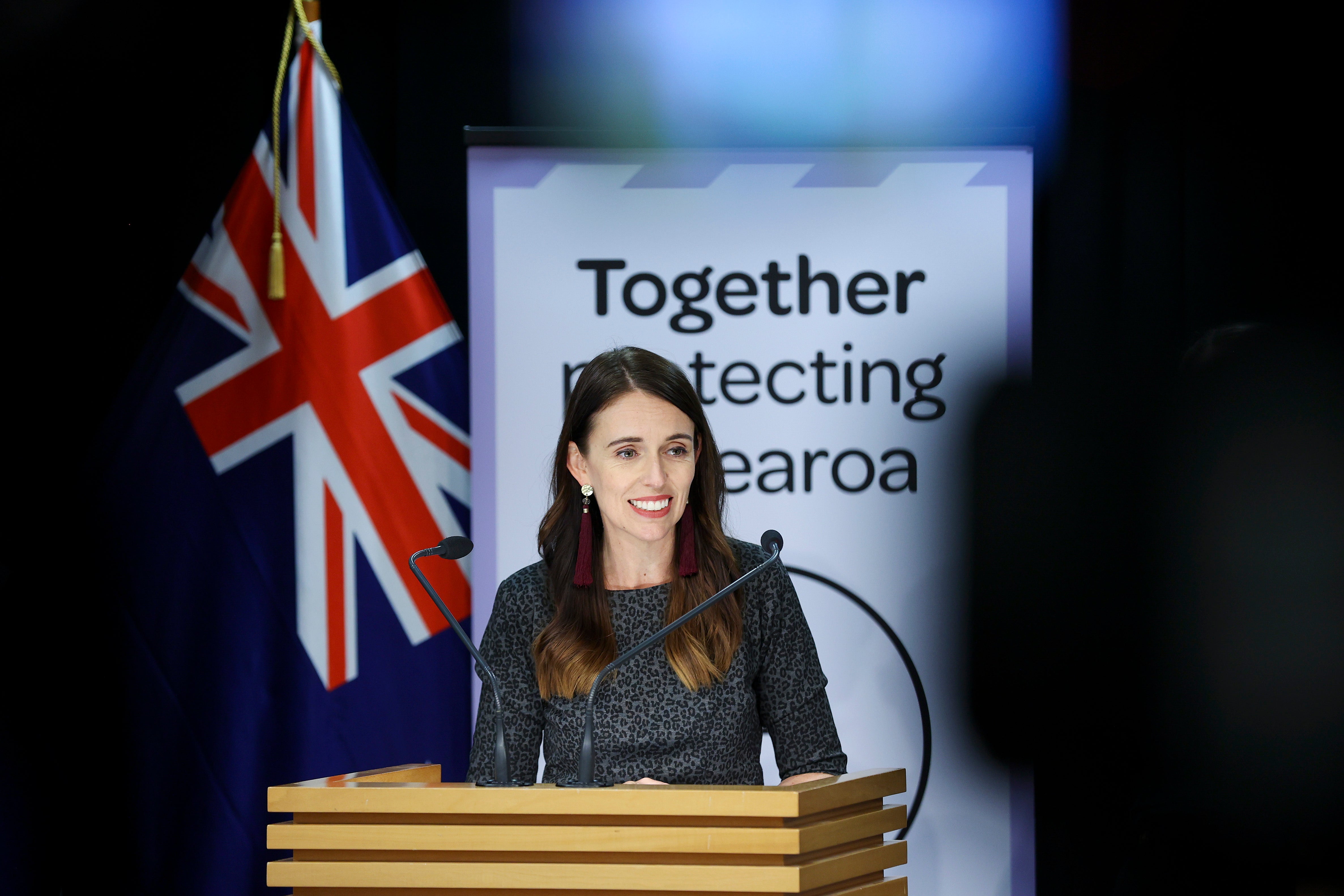 File image: New Zealand’s Prime Minister Jacinda Ardern announced that quarantine-free travel between New Zealand and Australia will start from 19 April