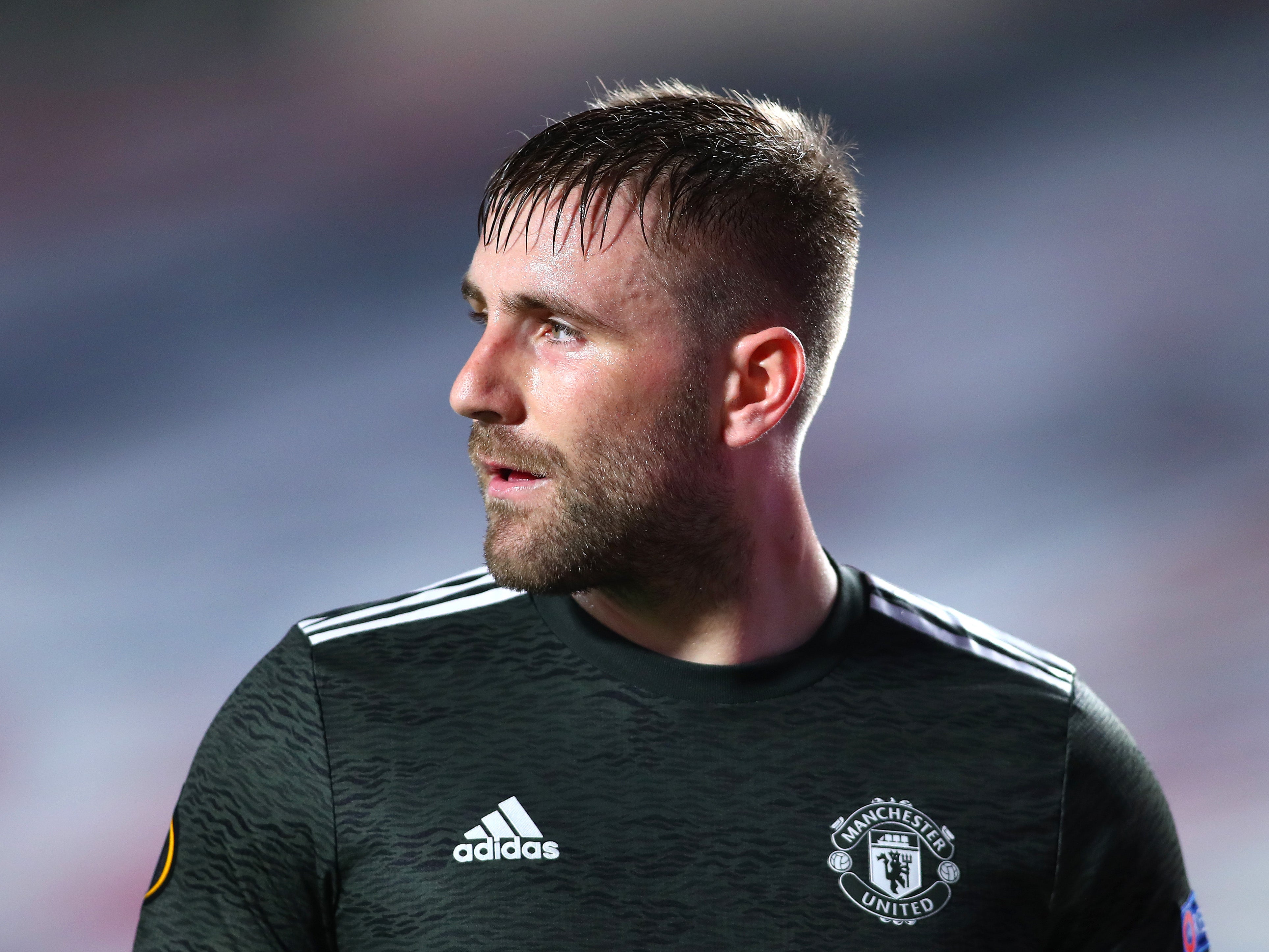 Manchester United and England left-back Luke Shaw