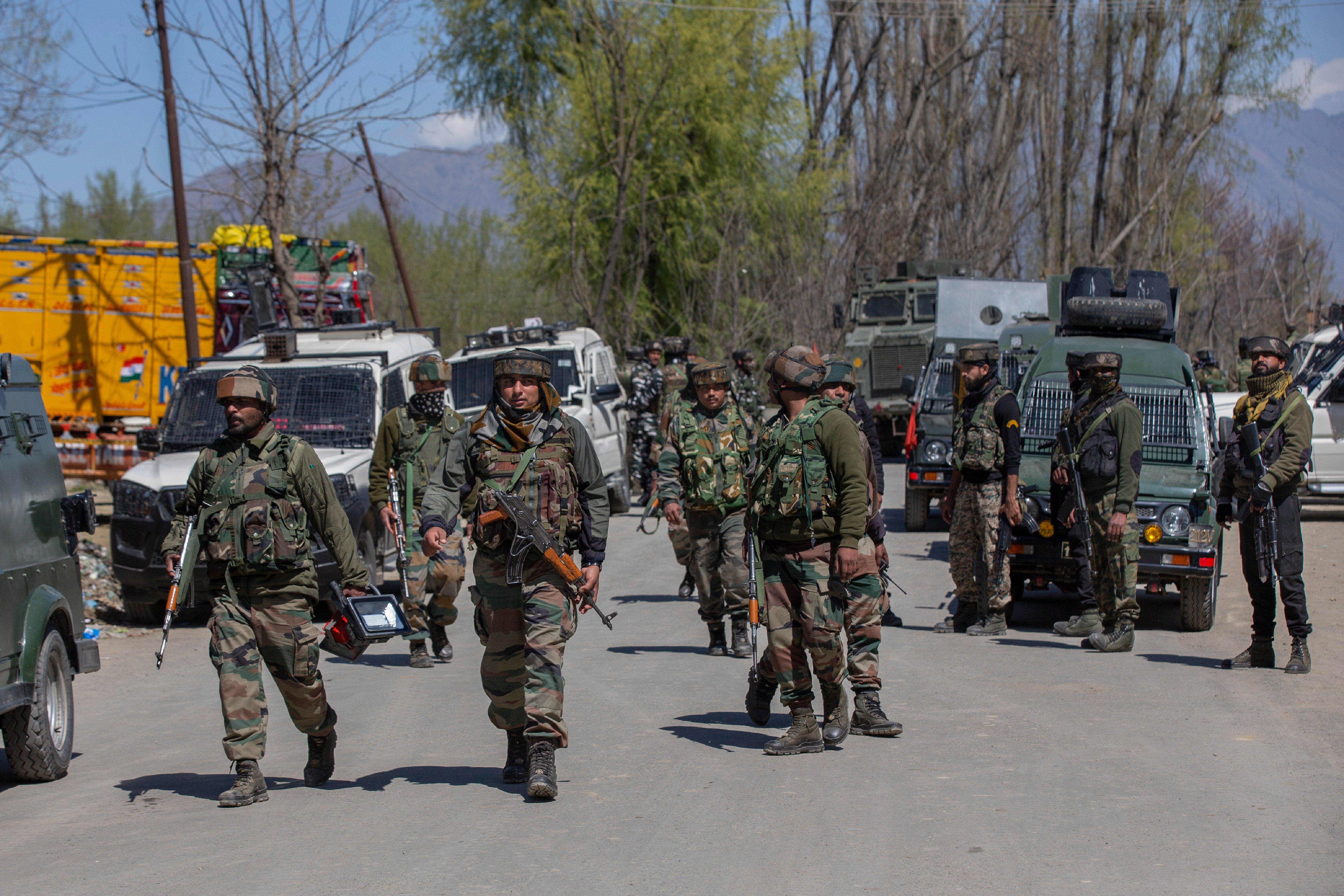 India Kashmir violence