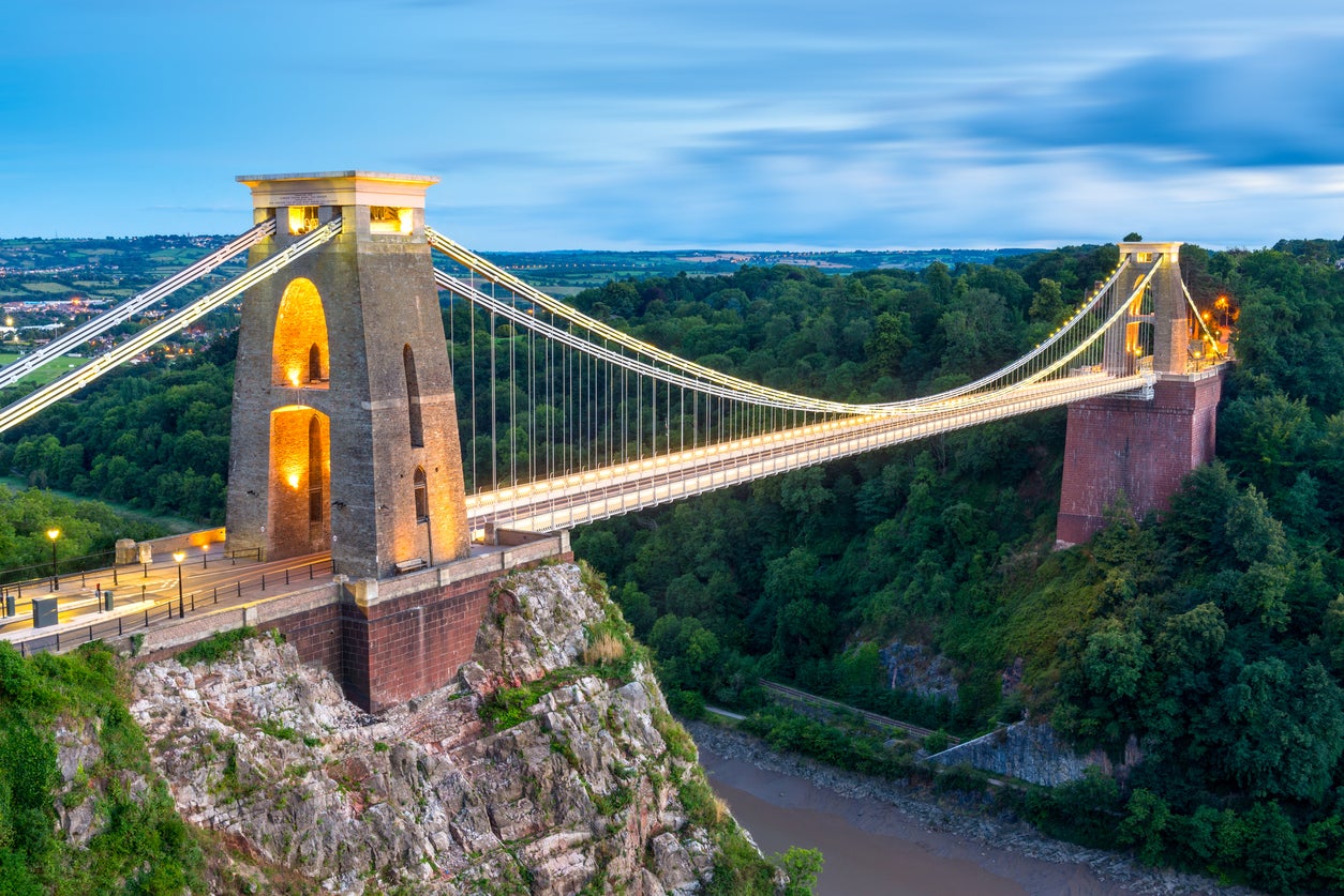 Clifton Suspension Bridge in Bristol