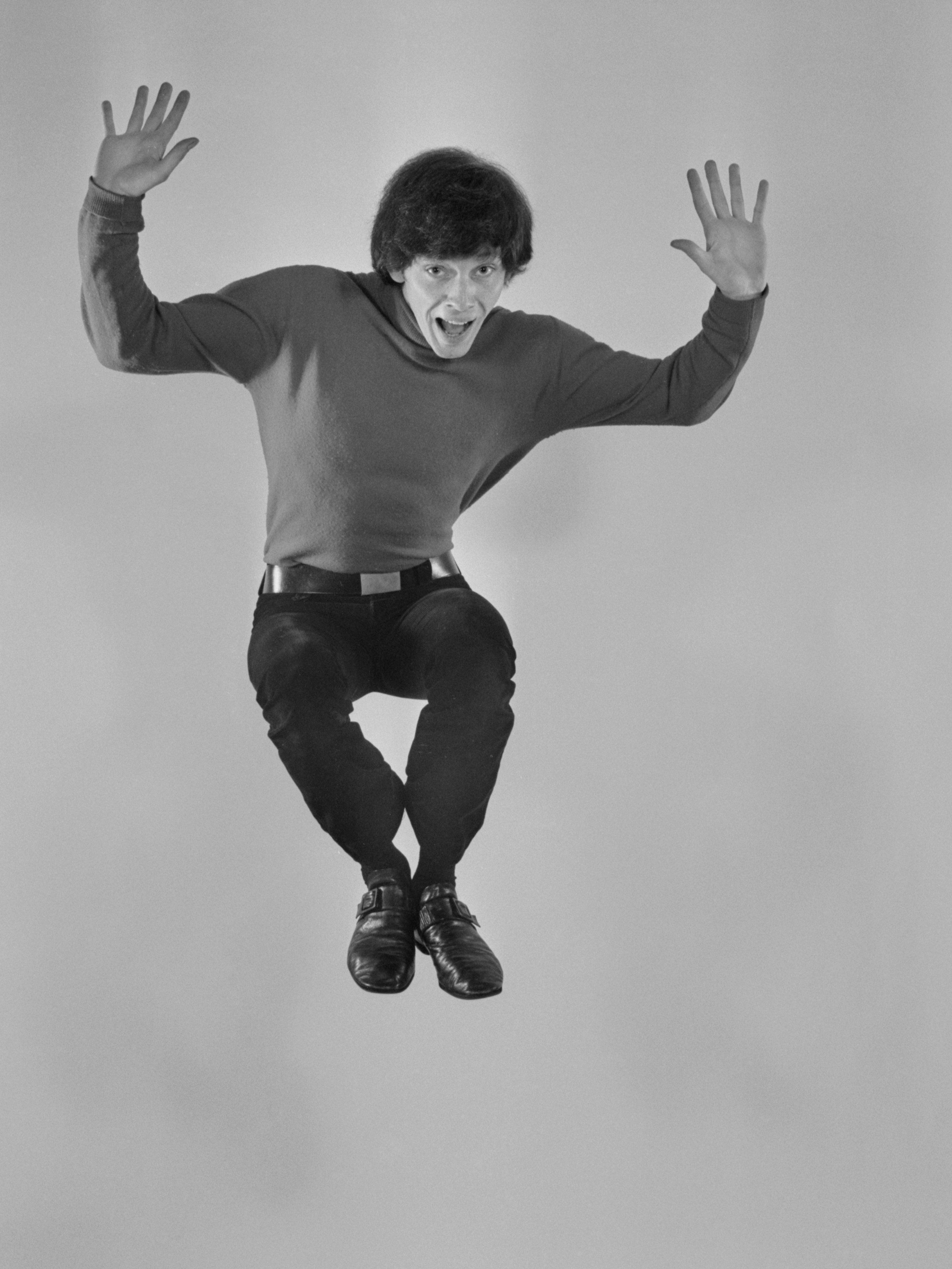 Klaus Voormann, a member of The Beatles’ inner-circle, pictured in 1965