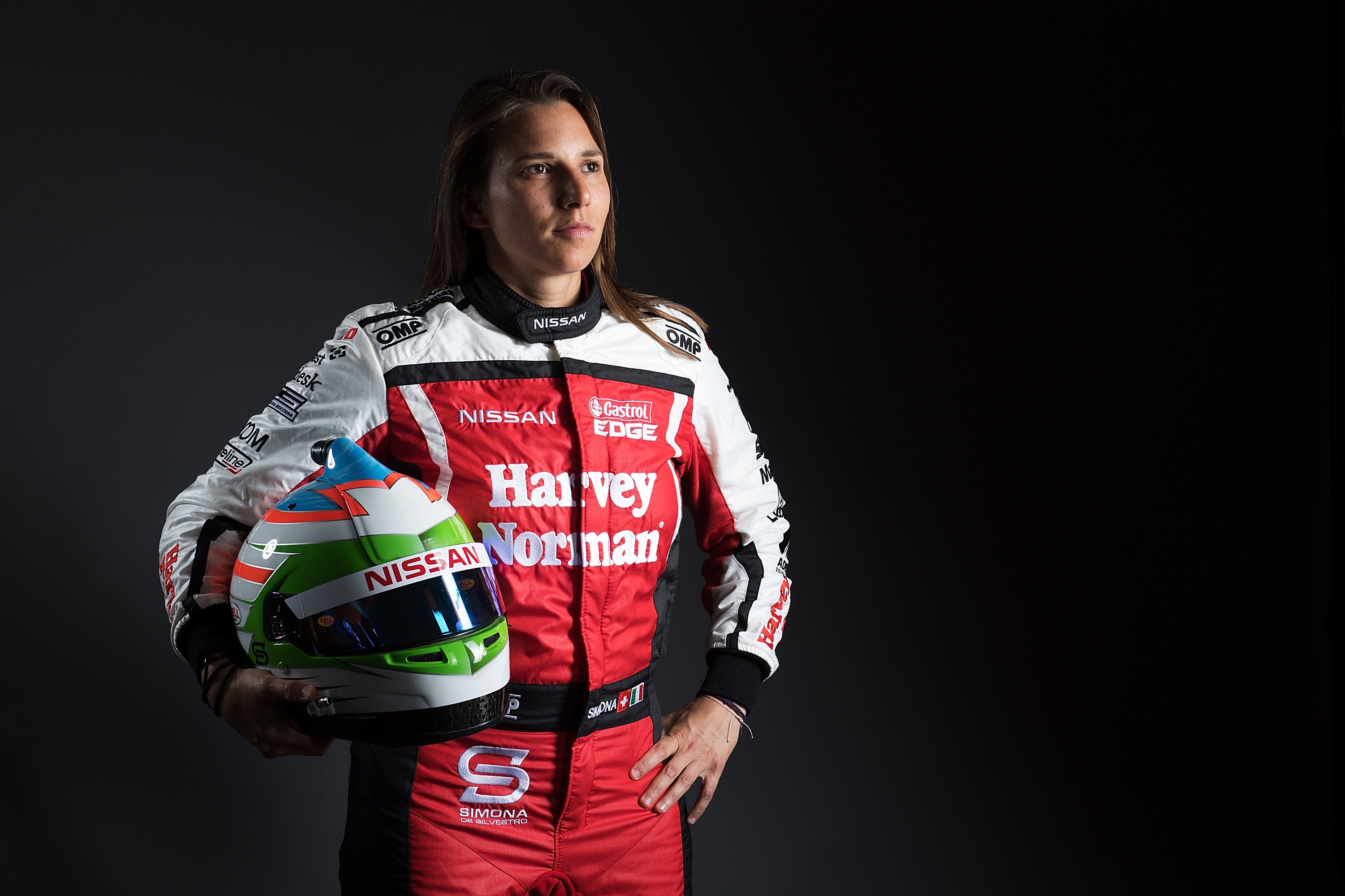 Simona de Silvestro of Nissan Altima is viewed as one of the biggest talents in female motorsports