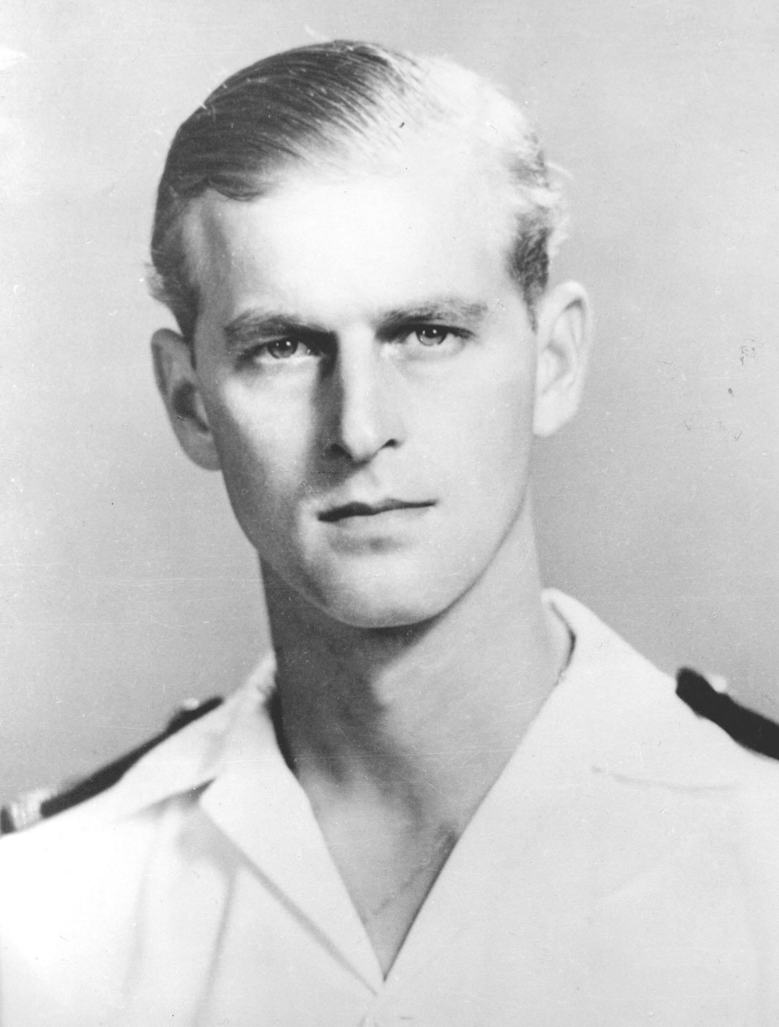 The Duke of Edinburgh as Commander of the Frigate HMS Magpie in 1951