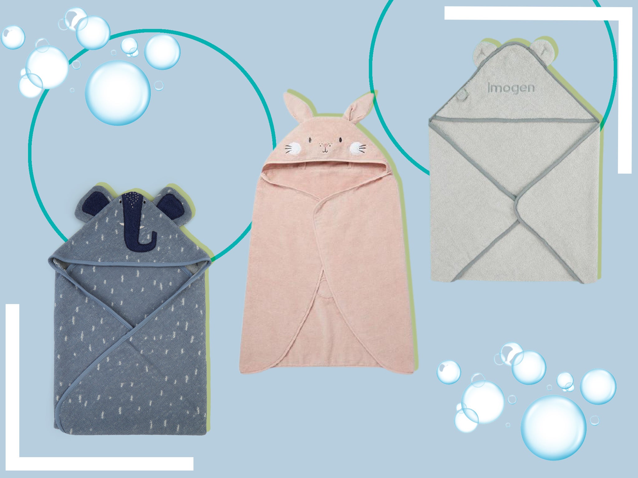 Bath time should be fun, so opt for a towel with an interesting character or animal design