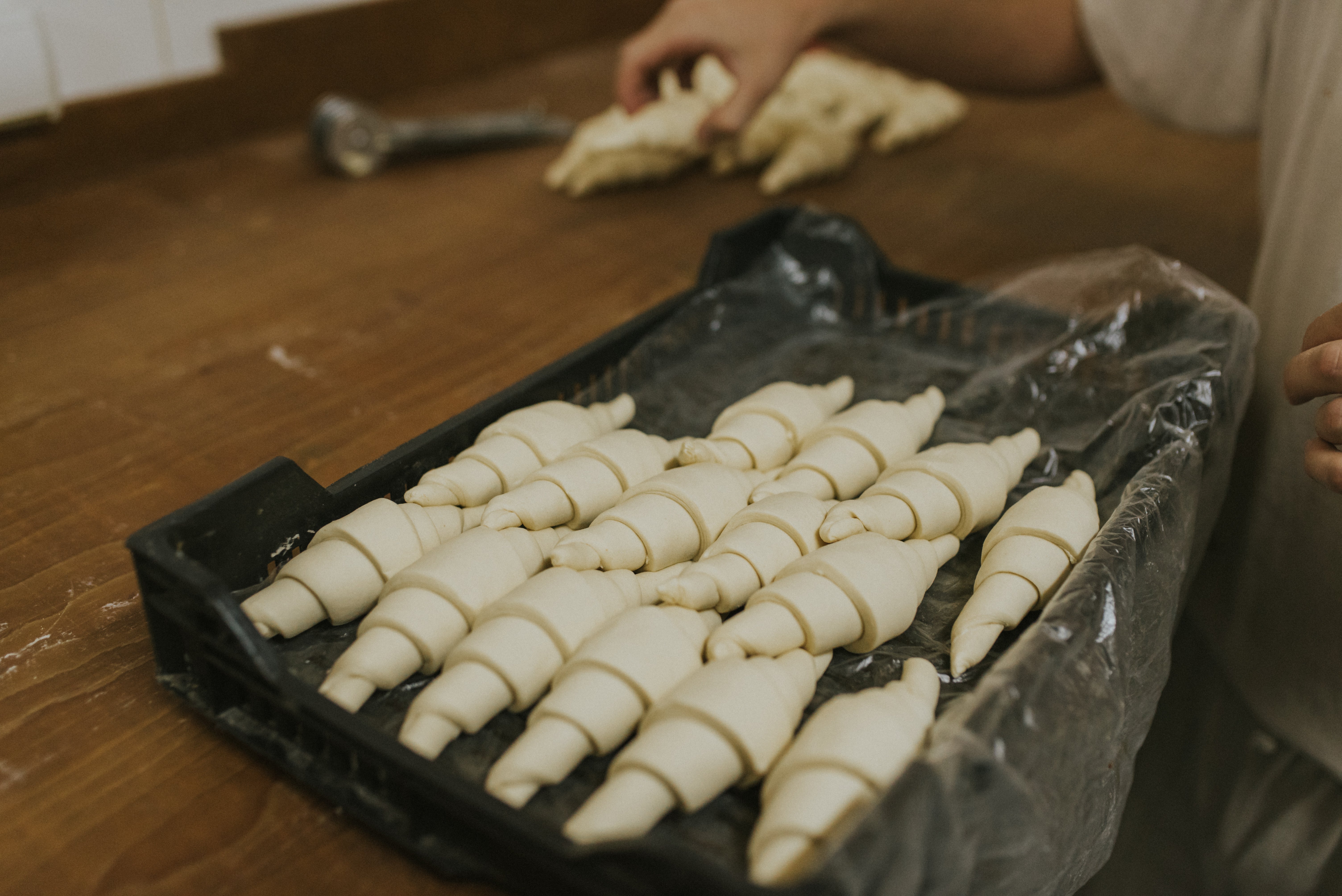 Home bakers must complete the rolling by hand, making it harder, slower and much more variable