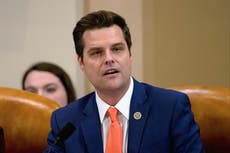 Matt Gaetz: Second staffer quits as pressure mounts on Republican congressman