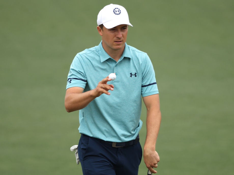 Jordan Spieth is in close pursuit heading into the weekend