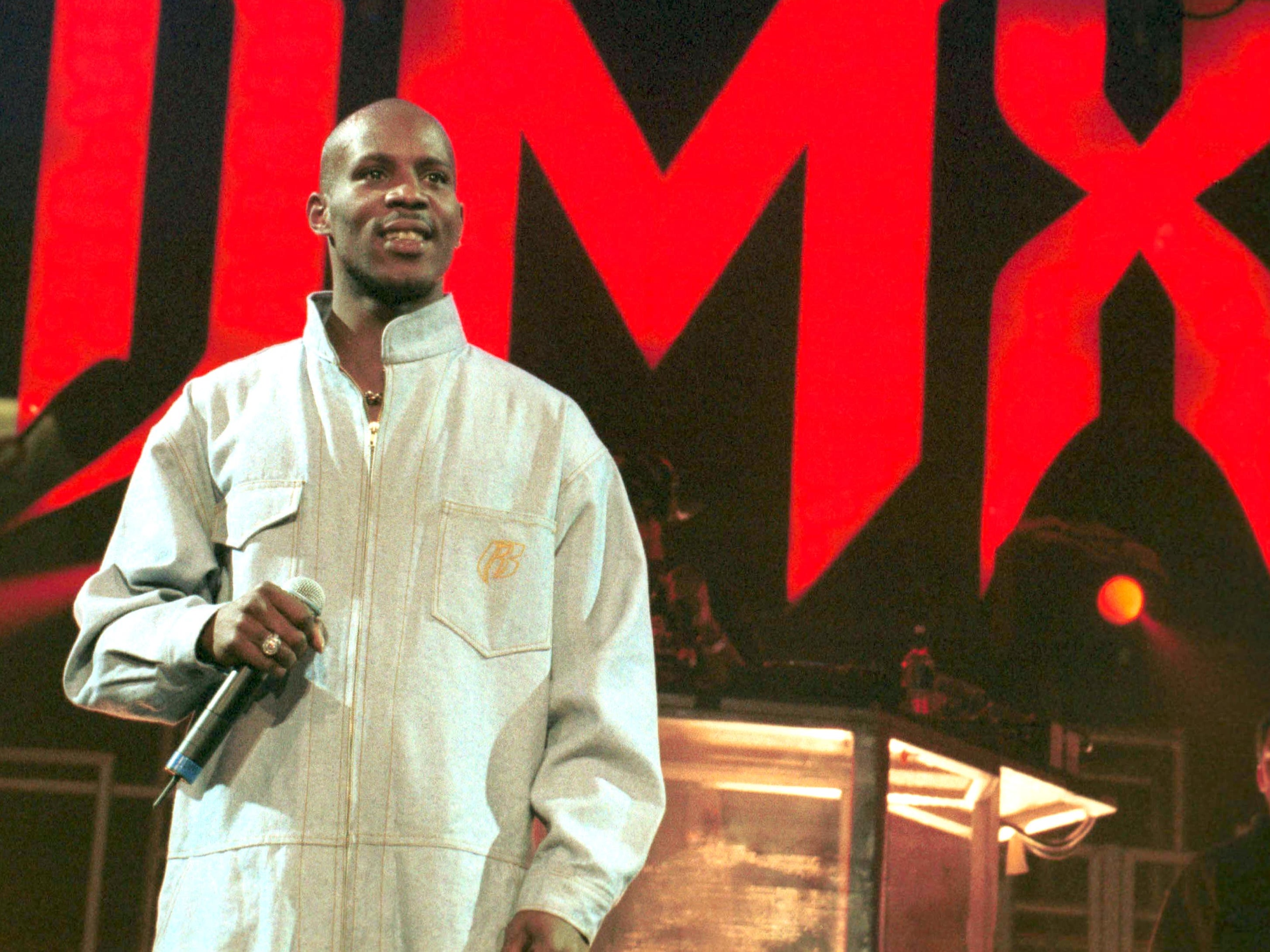 DMX on the Ruff Ryders tour in 1999